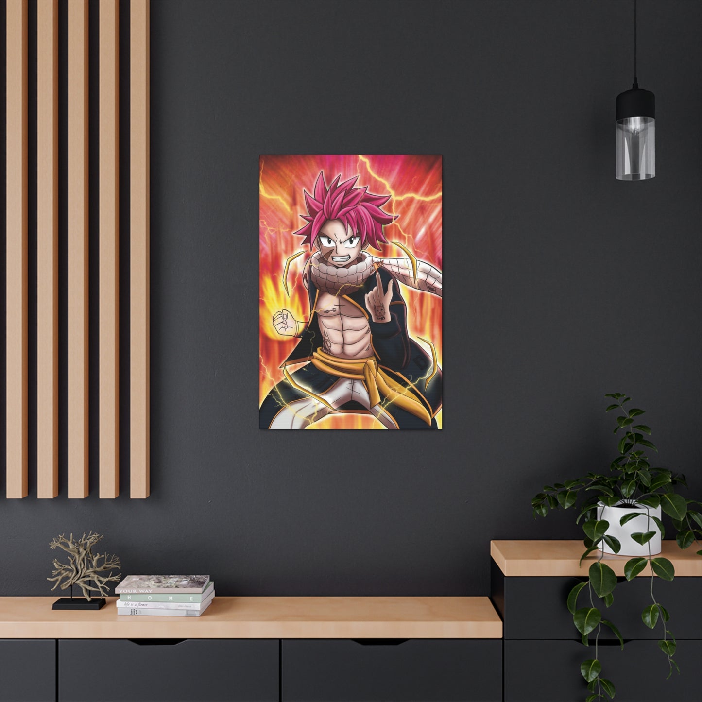 Fire Dragon Boy Canvas