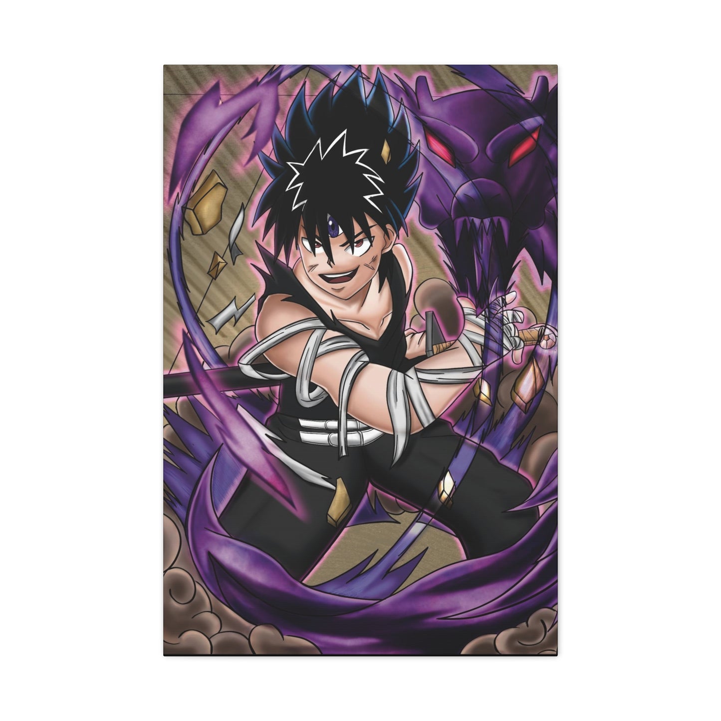 Dragon Demon Canvas
