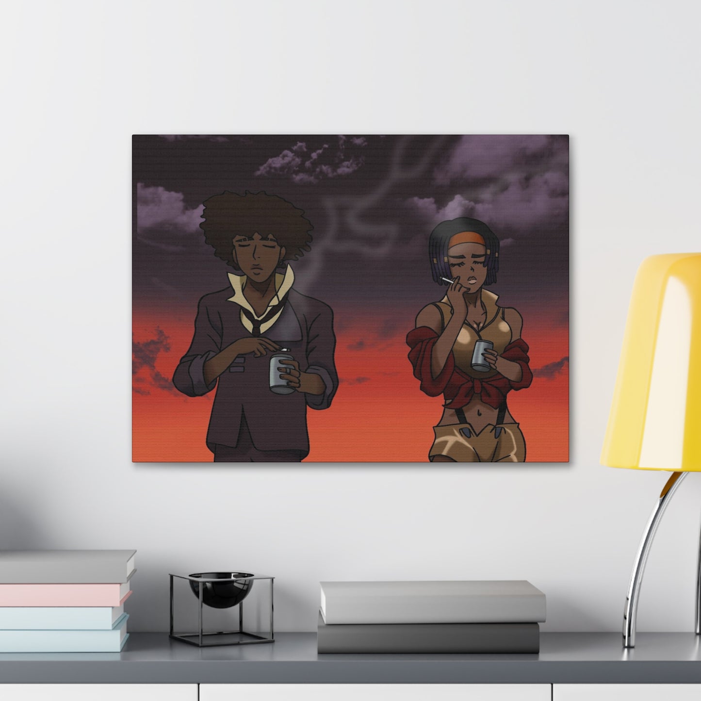 Cowboy Bebop Melanin Edition Canvas