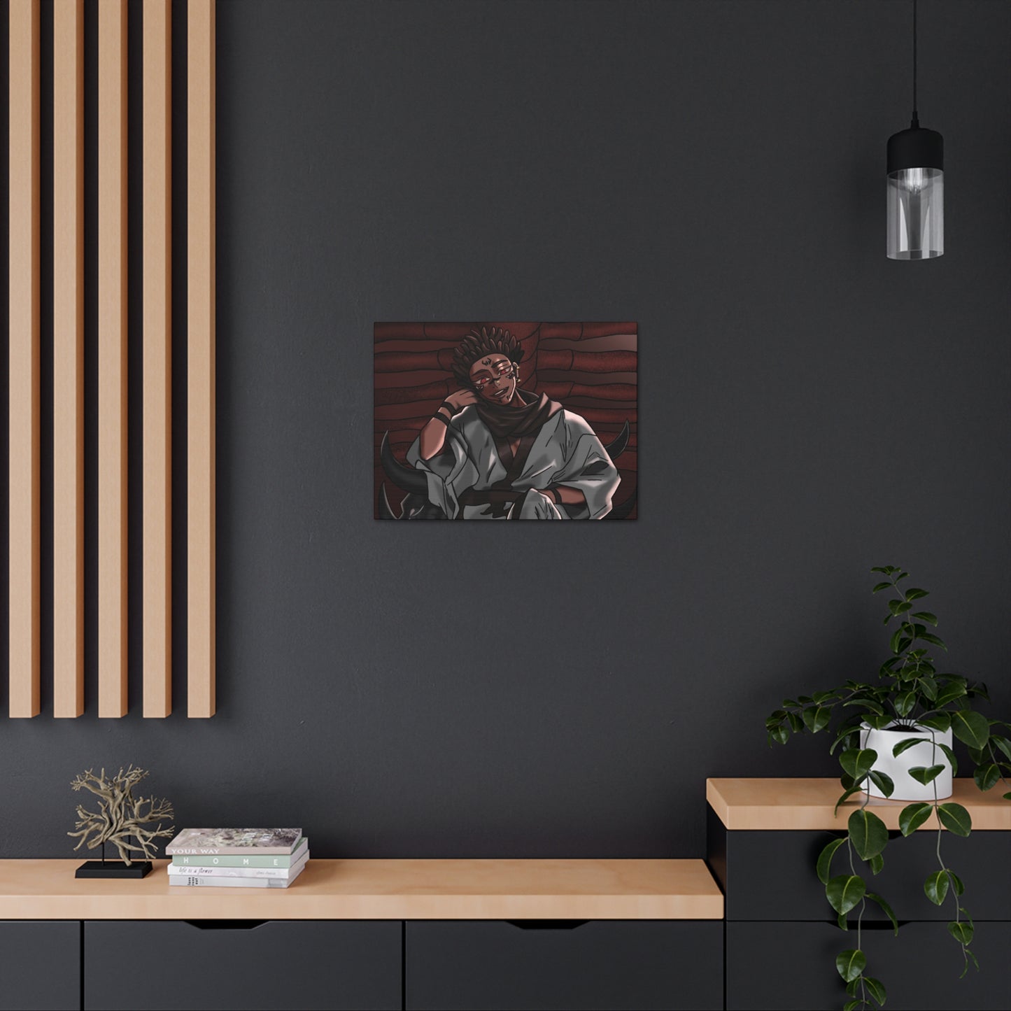 King of Curses Melanin Edition Canvas