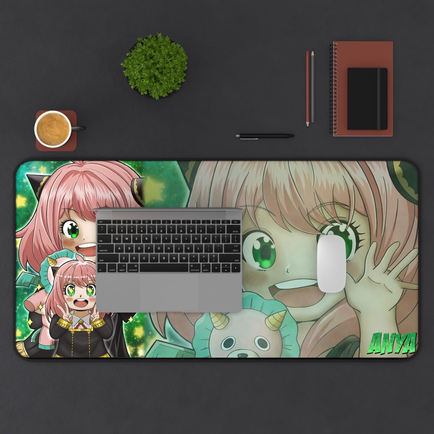 Waku Waku Desk mat