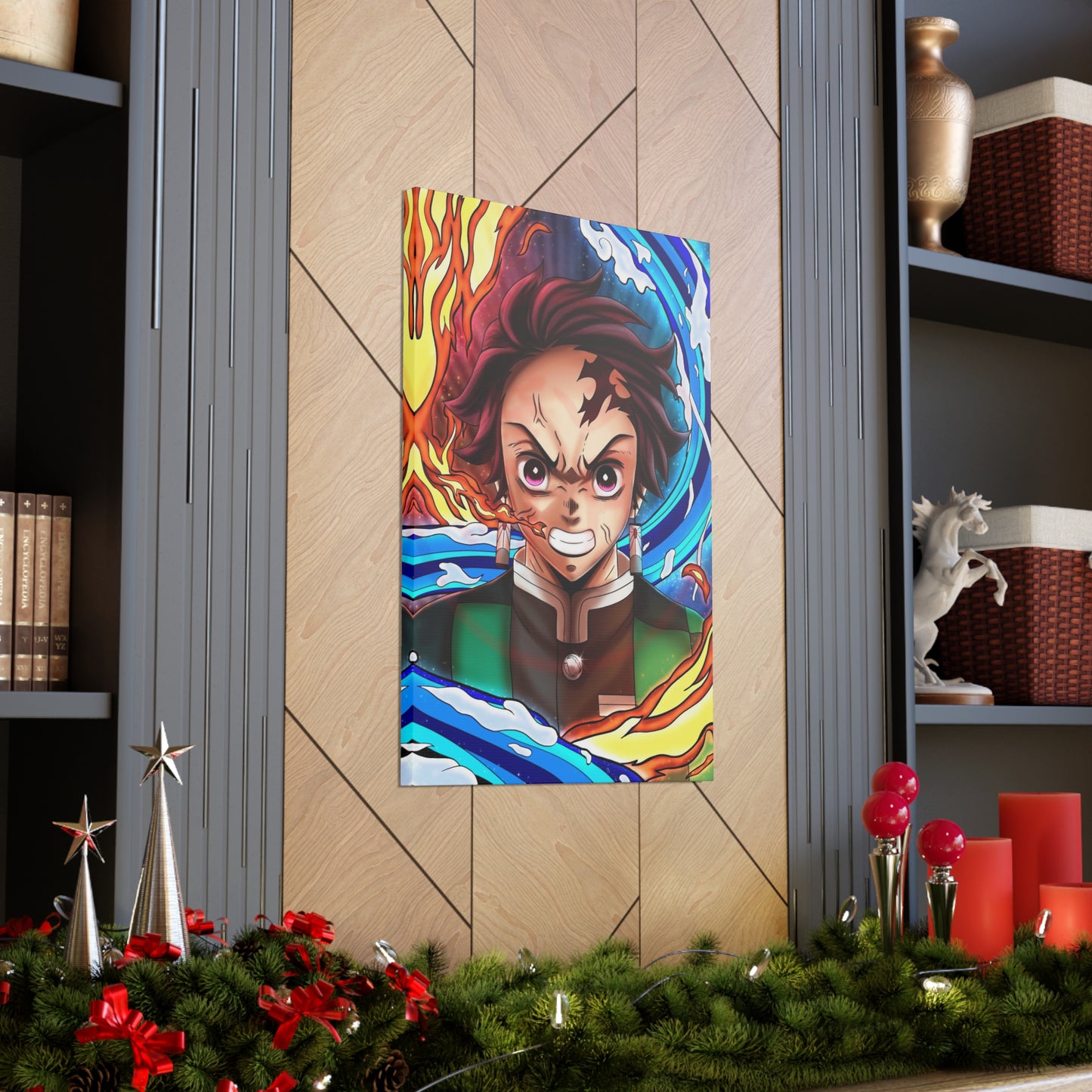 Fire X Water Slayer Canvas