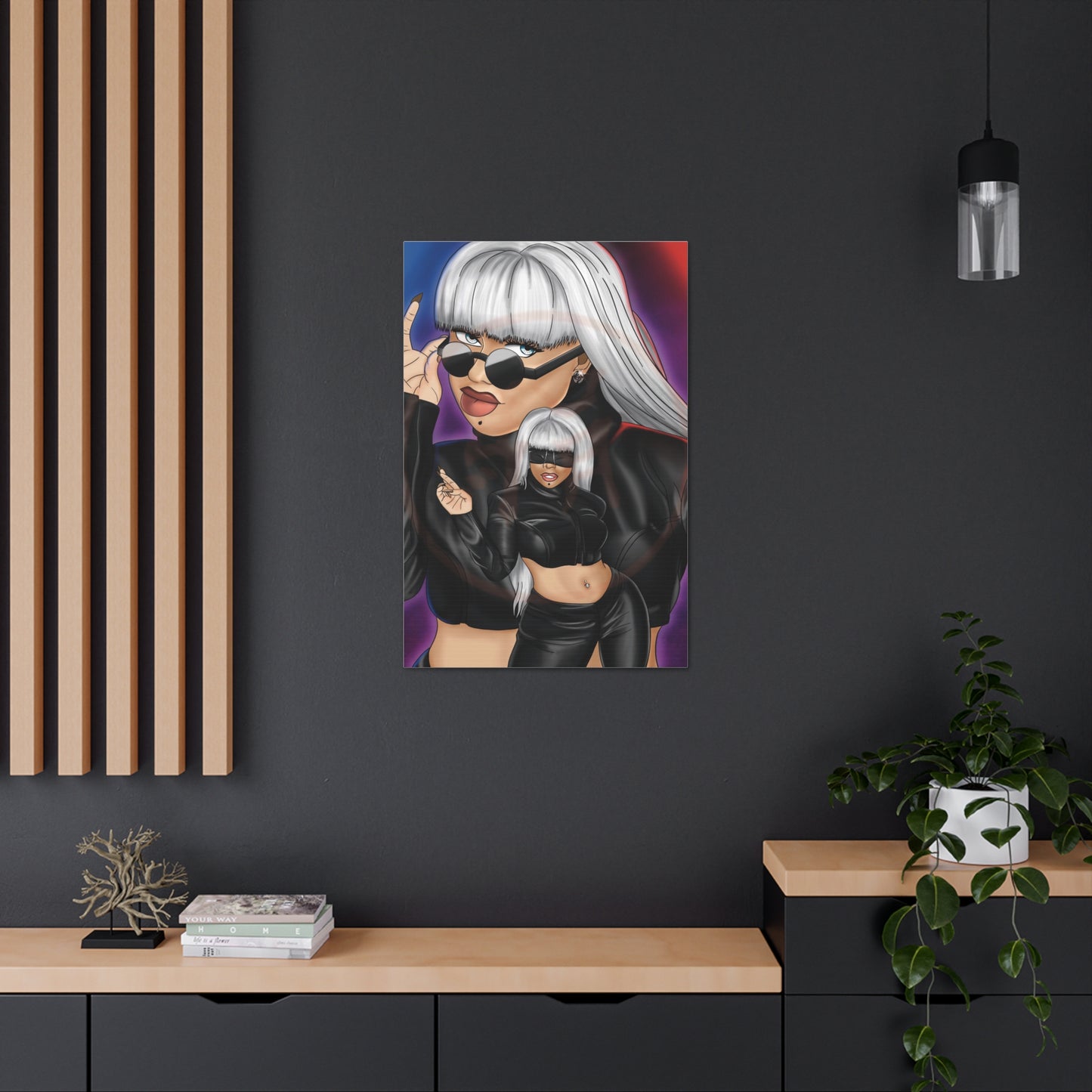 Gojo The Stallion Canvas