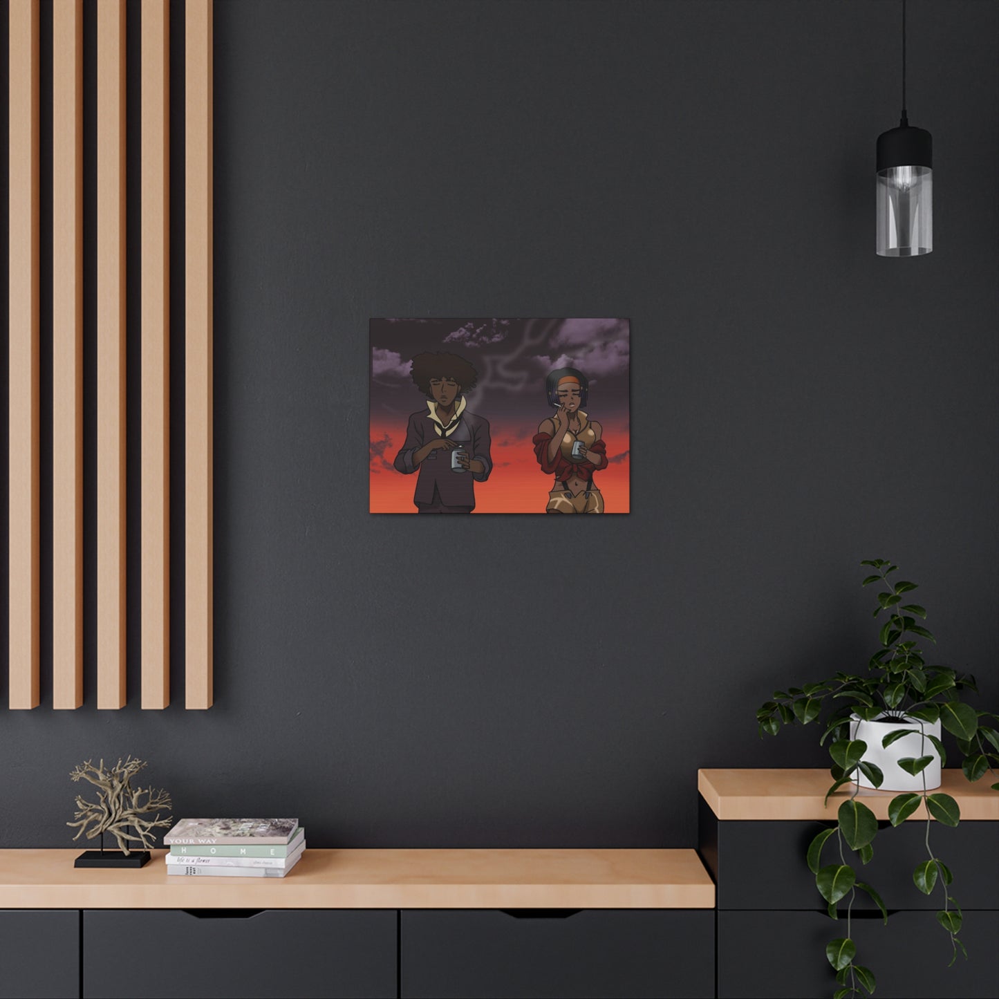 Cowboy Bebop Melanin Edition Canvas