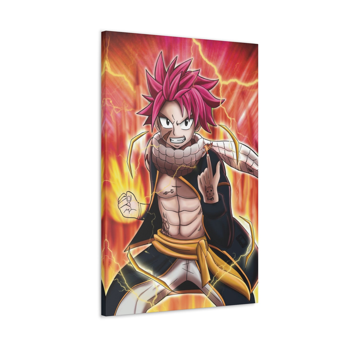 Fire Dragon Boy Canvas