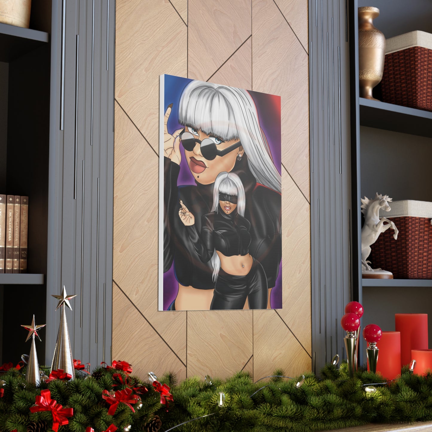Gojo The Stallion Canvas