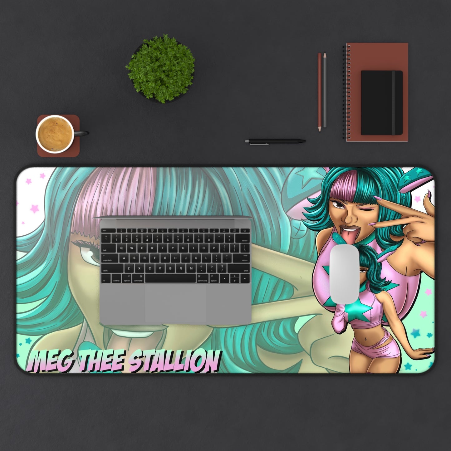 Megan Thee Stallion Desk Mat