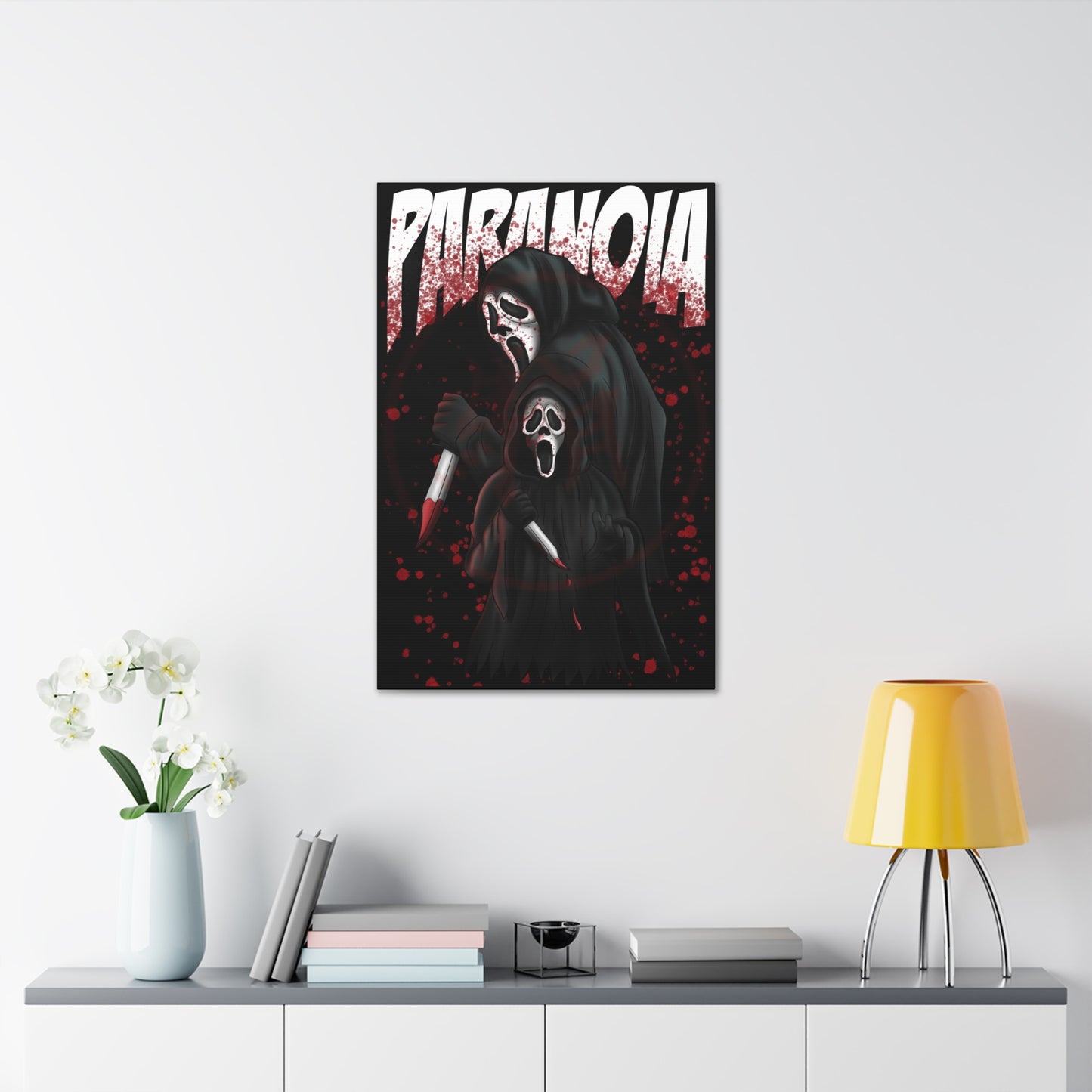 Paranoia Ghost Canvas
