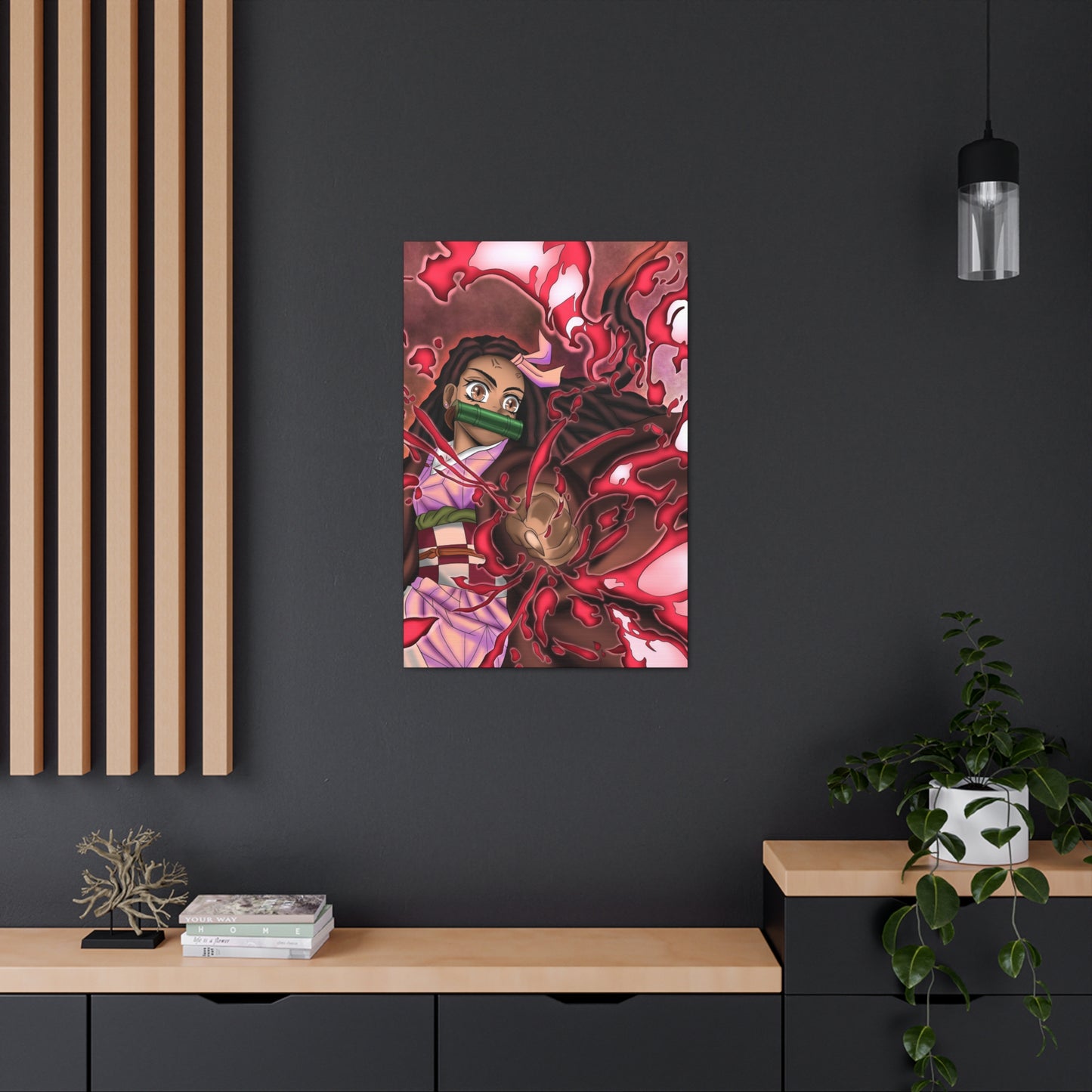 Demon Girl Melanin Edition Canvas