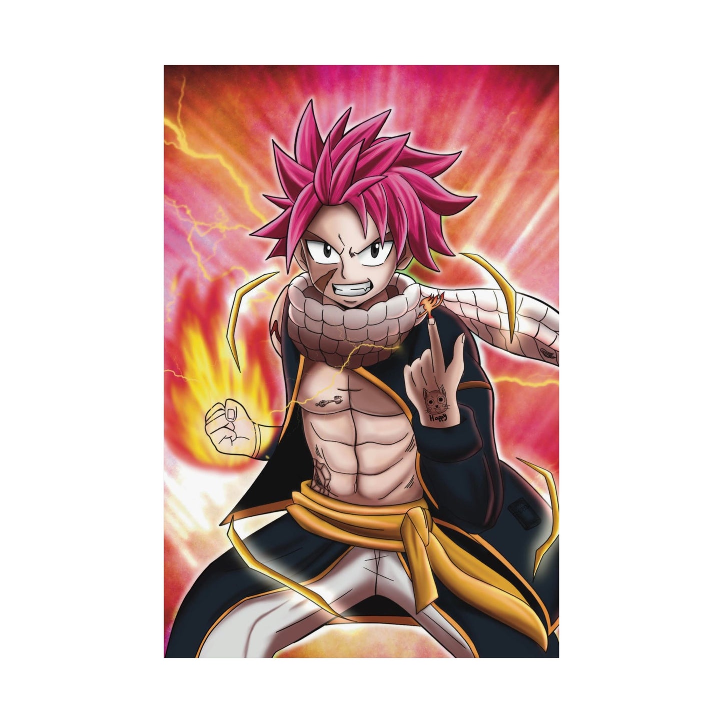 Fire Dragon Slayer Poster