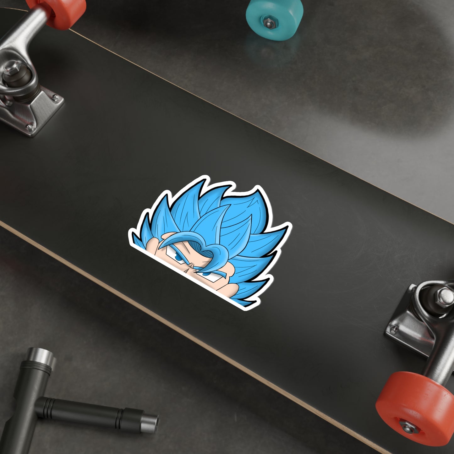 Blue Warrior Sticker