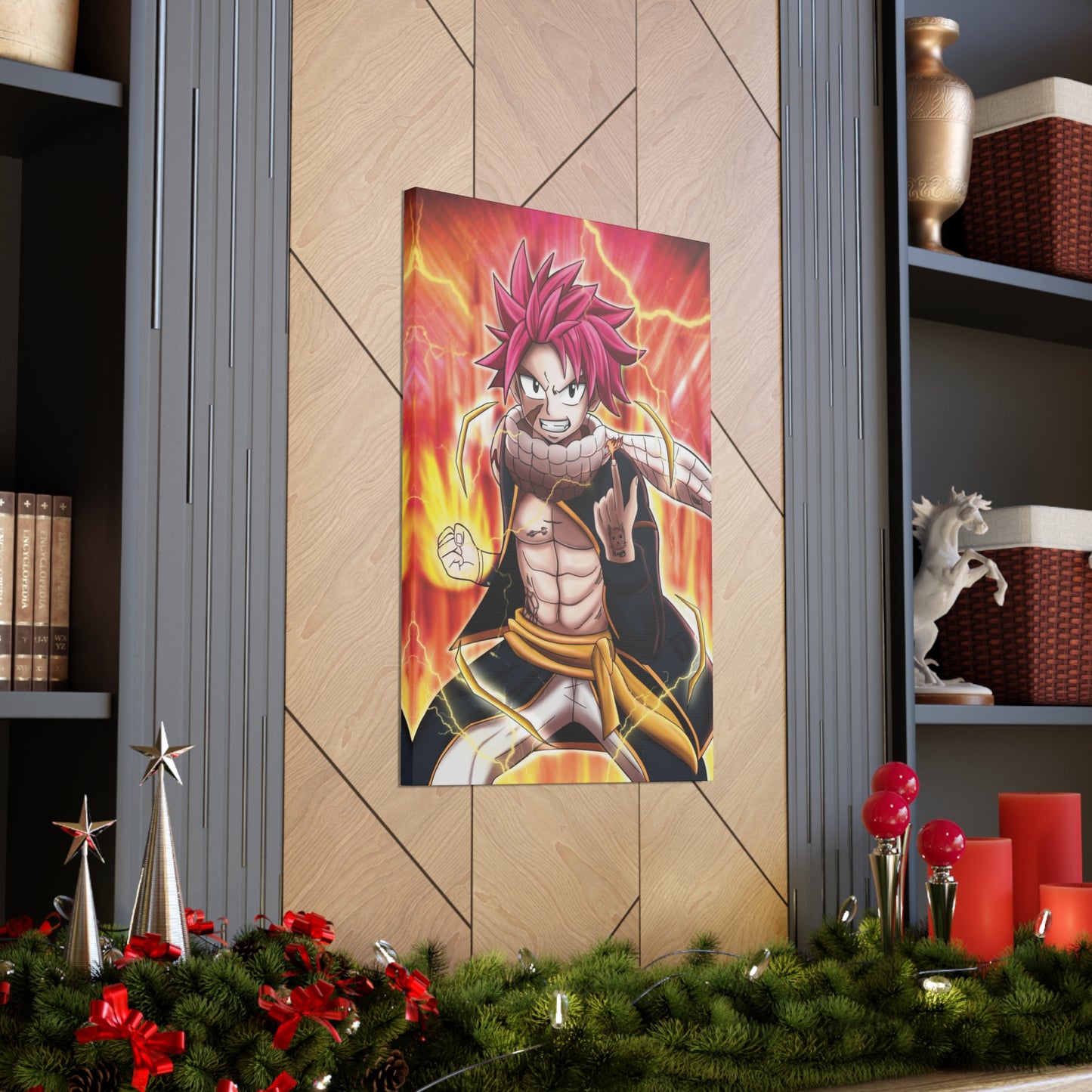 Fire Dragon Boy Canvas