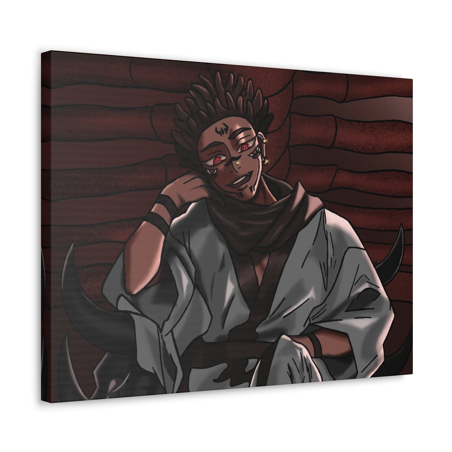 King of Curses Melanin Edition Canvas