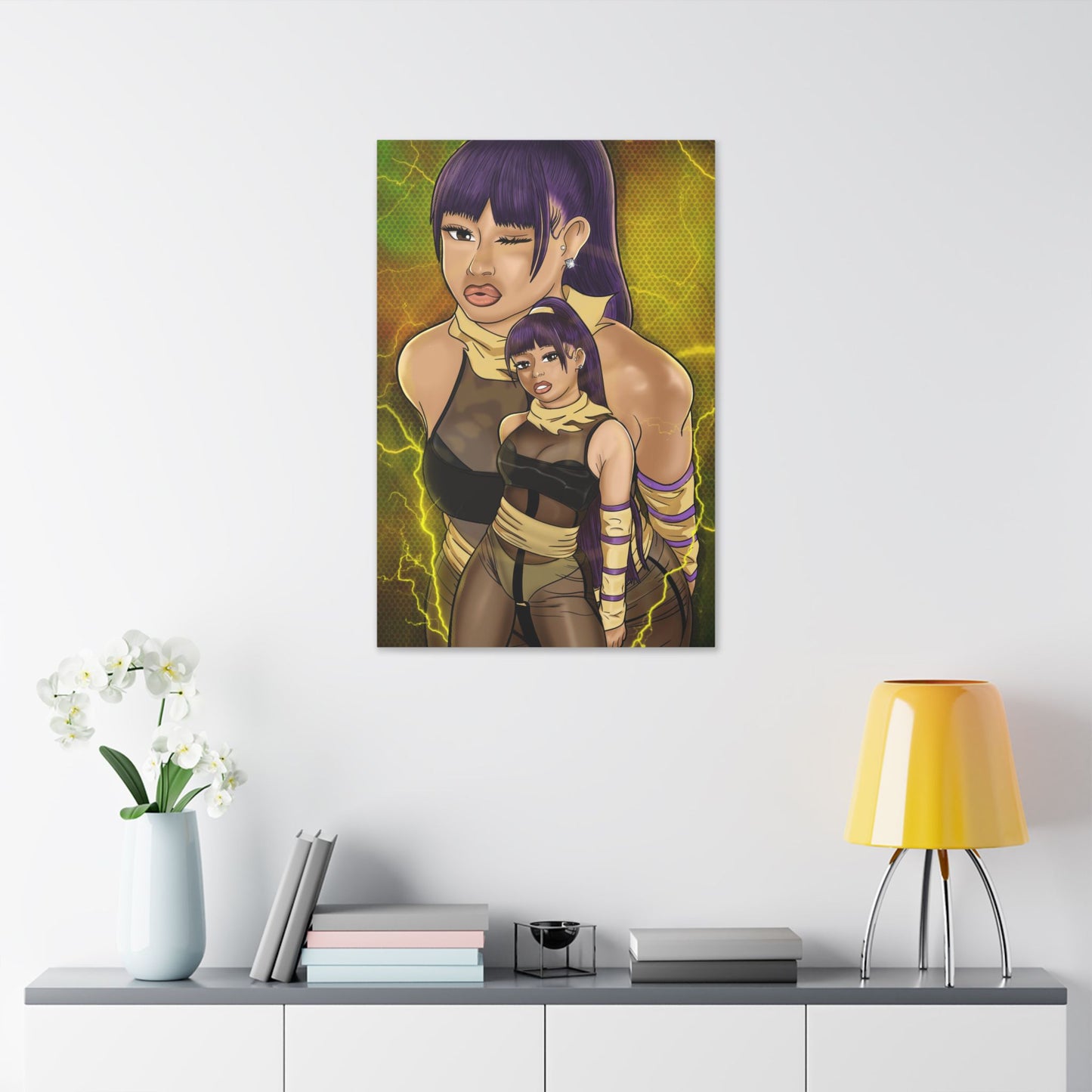 Yoruichi Thee Stallion Canvas