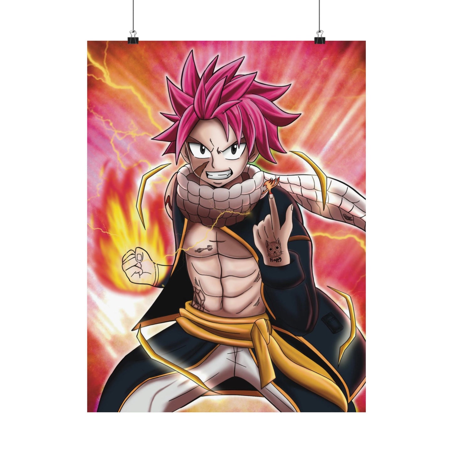 Fire Dragon Slayer Poster