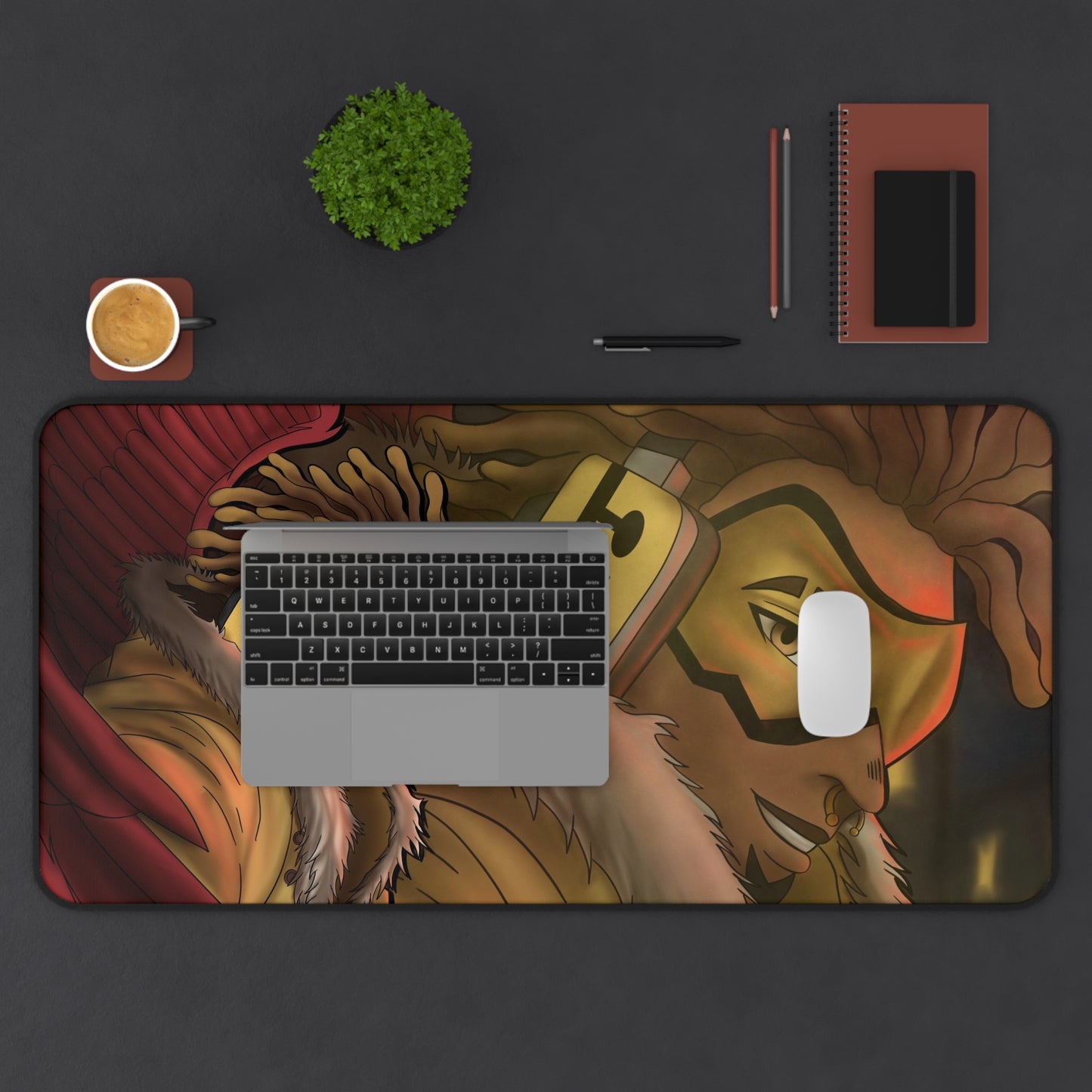 Melanin #2 Hero Desk Mat