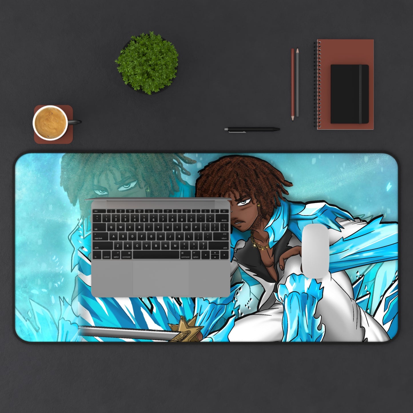 Melanin Ice Reaper Desk Mat