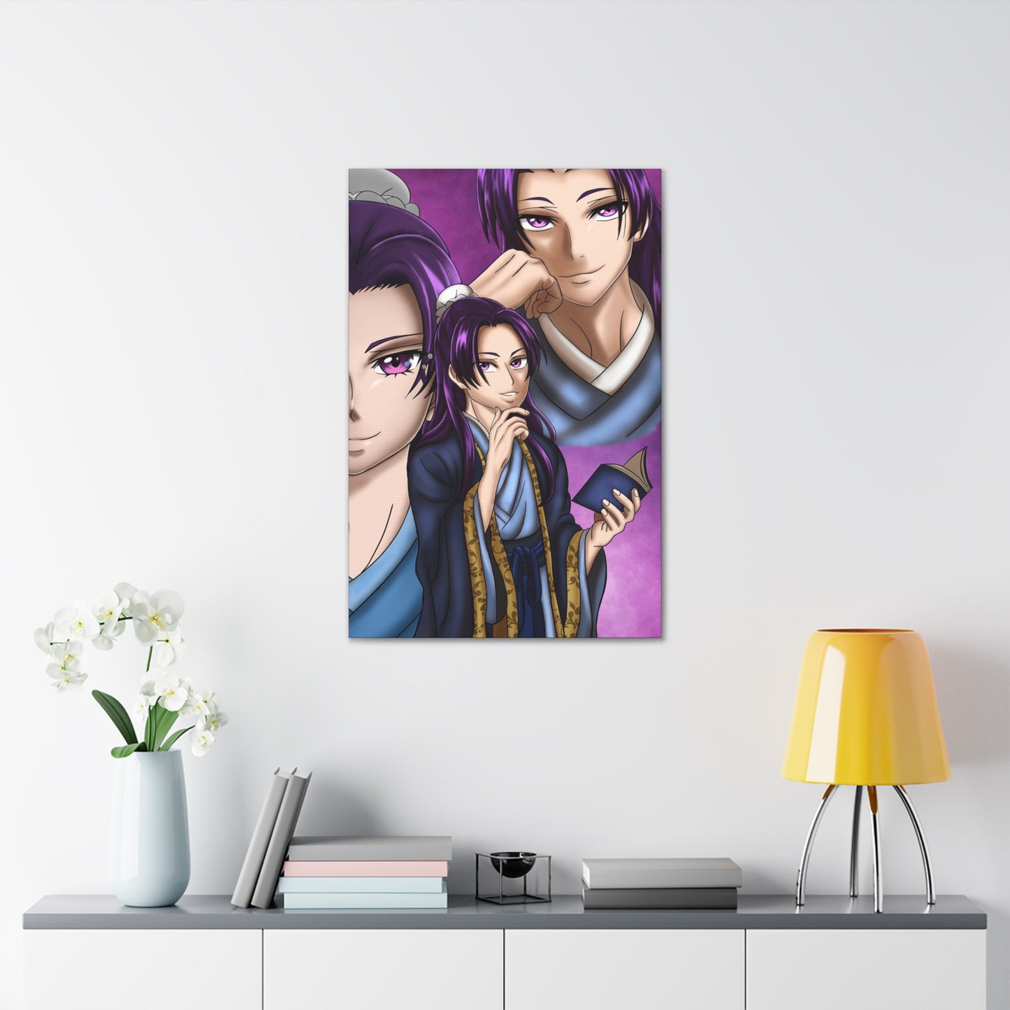 Purple Prince Canvas