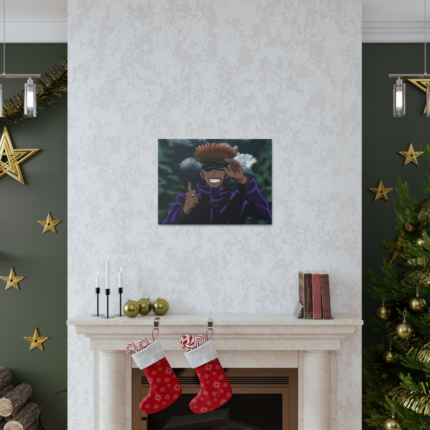 Six Eyes User (Melanin Edition) Canvas