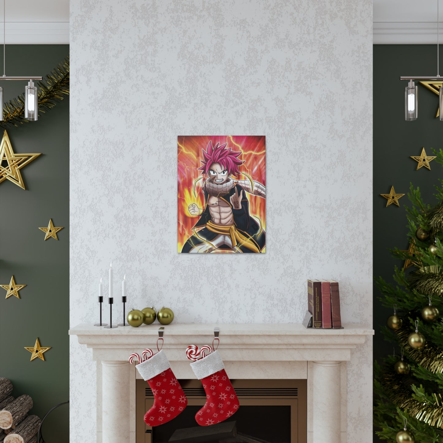 Fire Dragon Boy Canvas