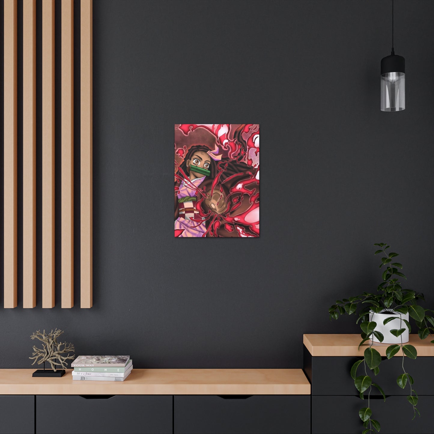 Demon Girl Melanin Edition Canvas