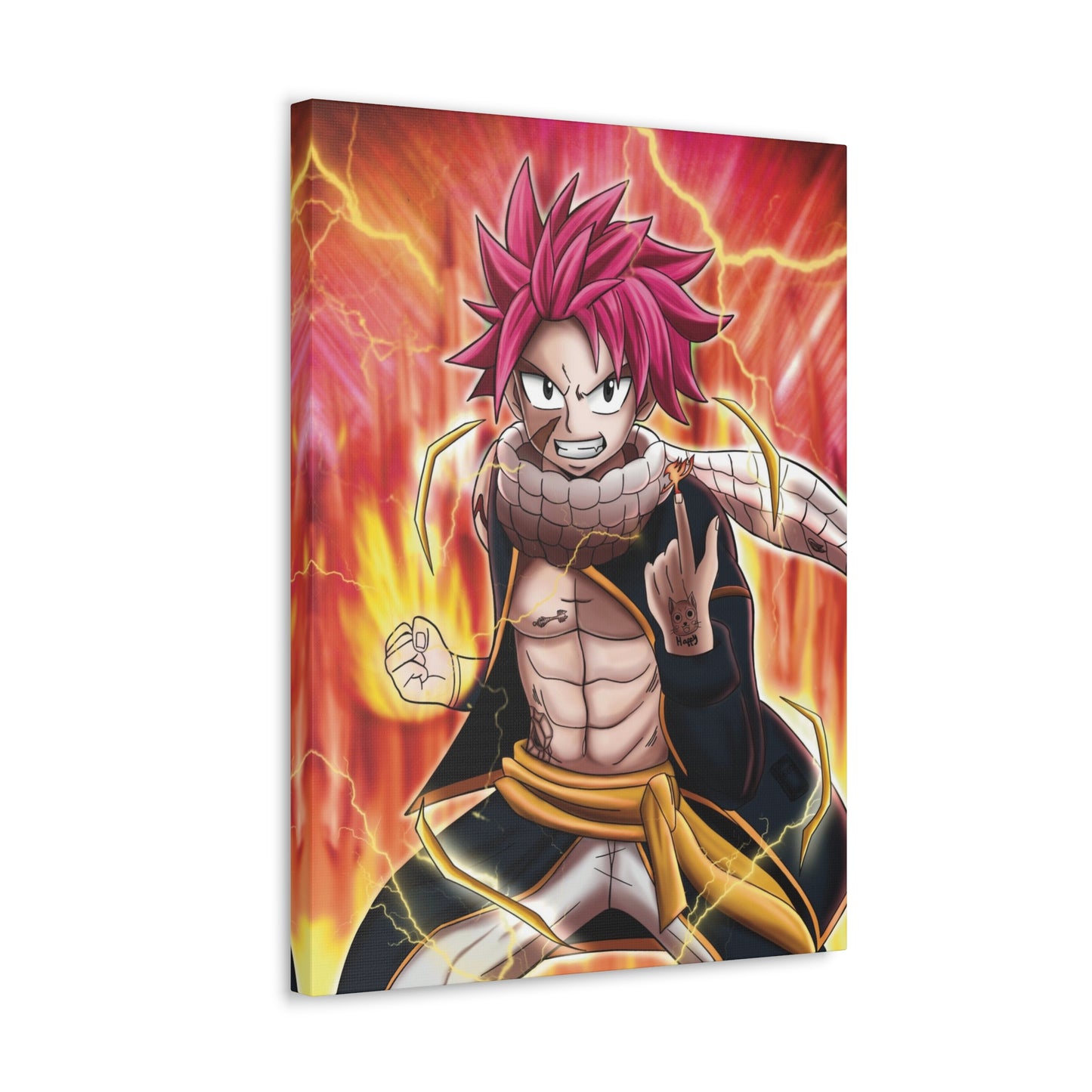 Fire Dragon Boy Canvas