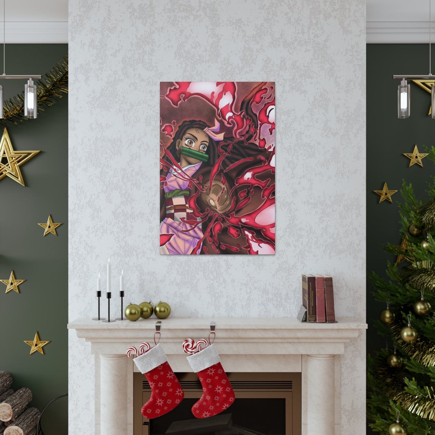 Demon Girl Melanin Edition Canvas