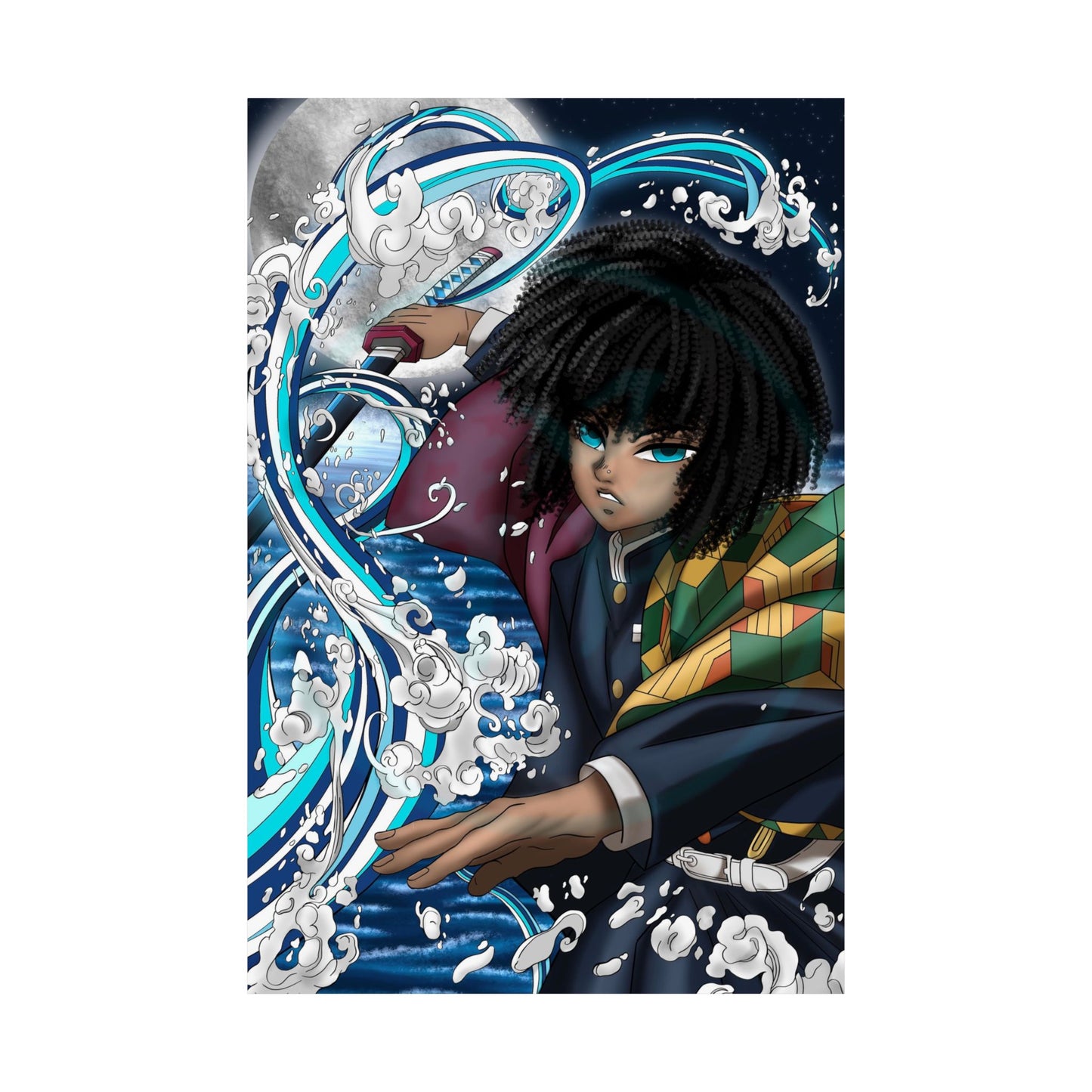 Melanin Water Slayer Poster