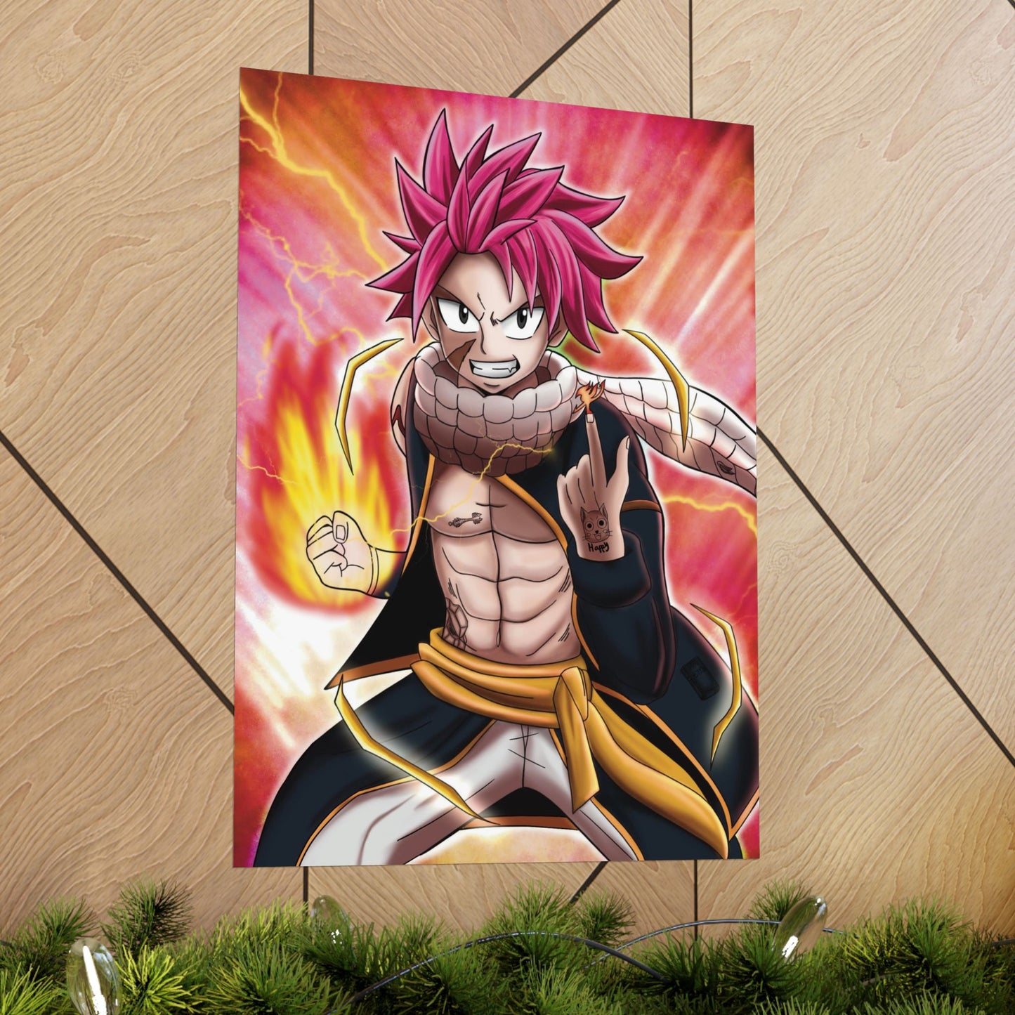 Fire Dragon Slayer Poster
