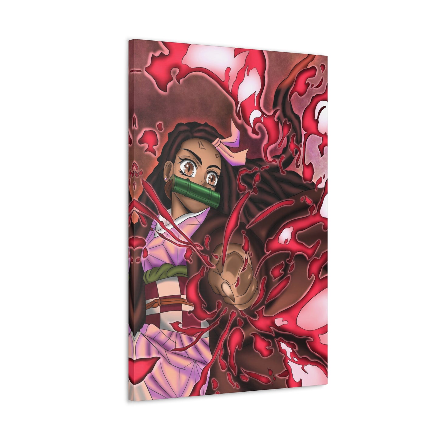 Demon Girl Melanin Edition Canvas