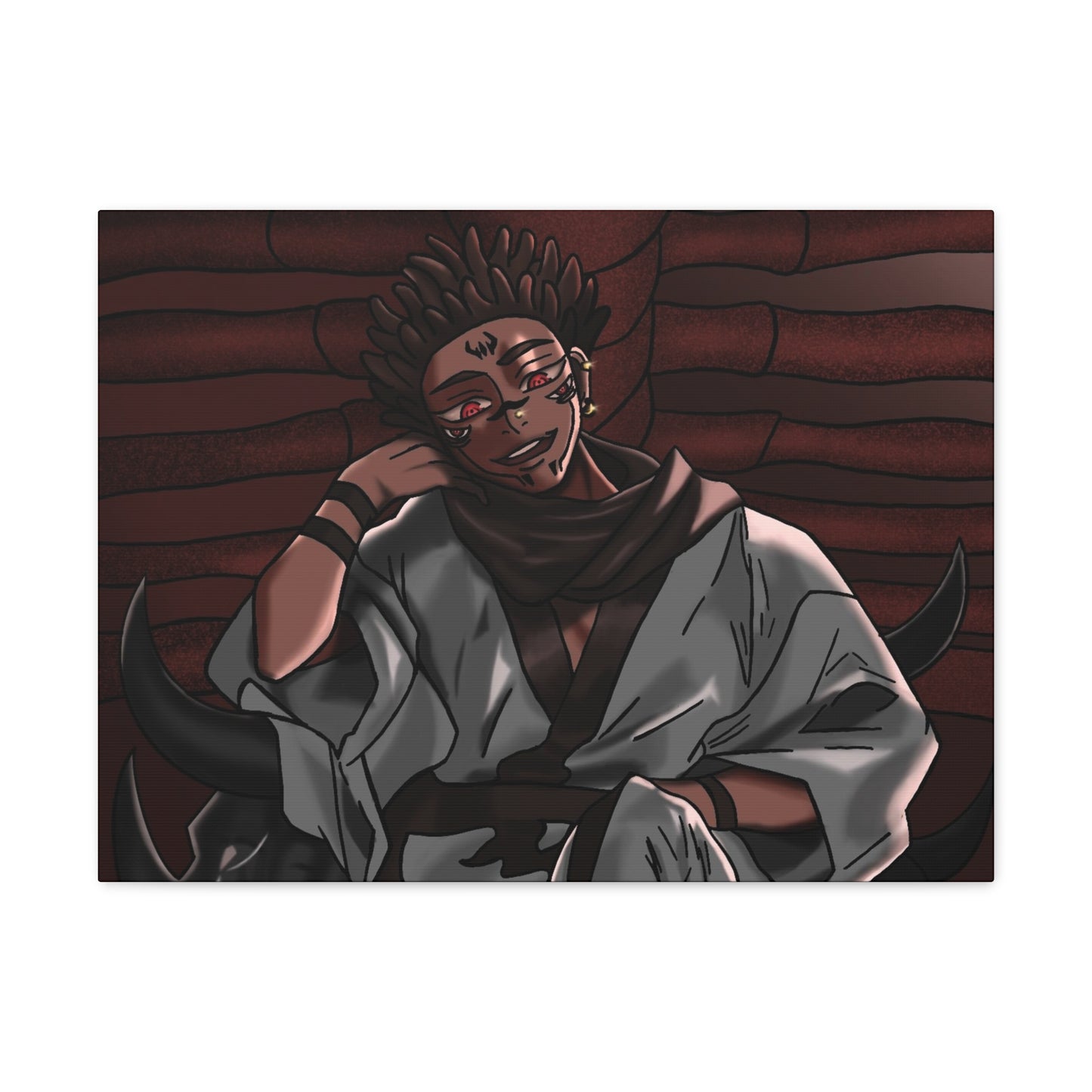 King of Curses Melanin Edition Canvas