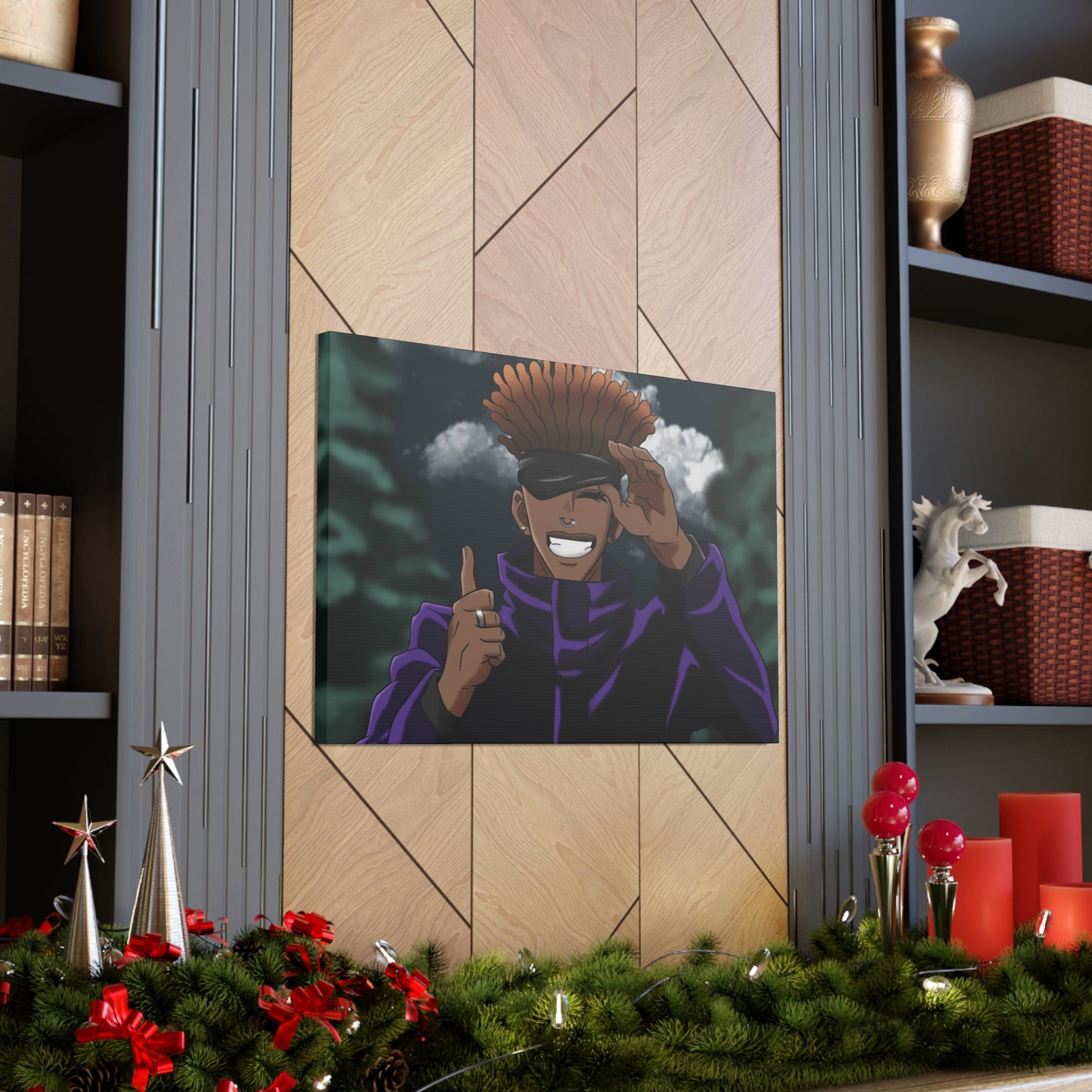 Six Eyes User (Melanin Edition) Canvas