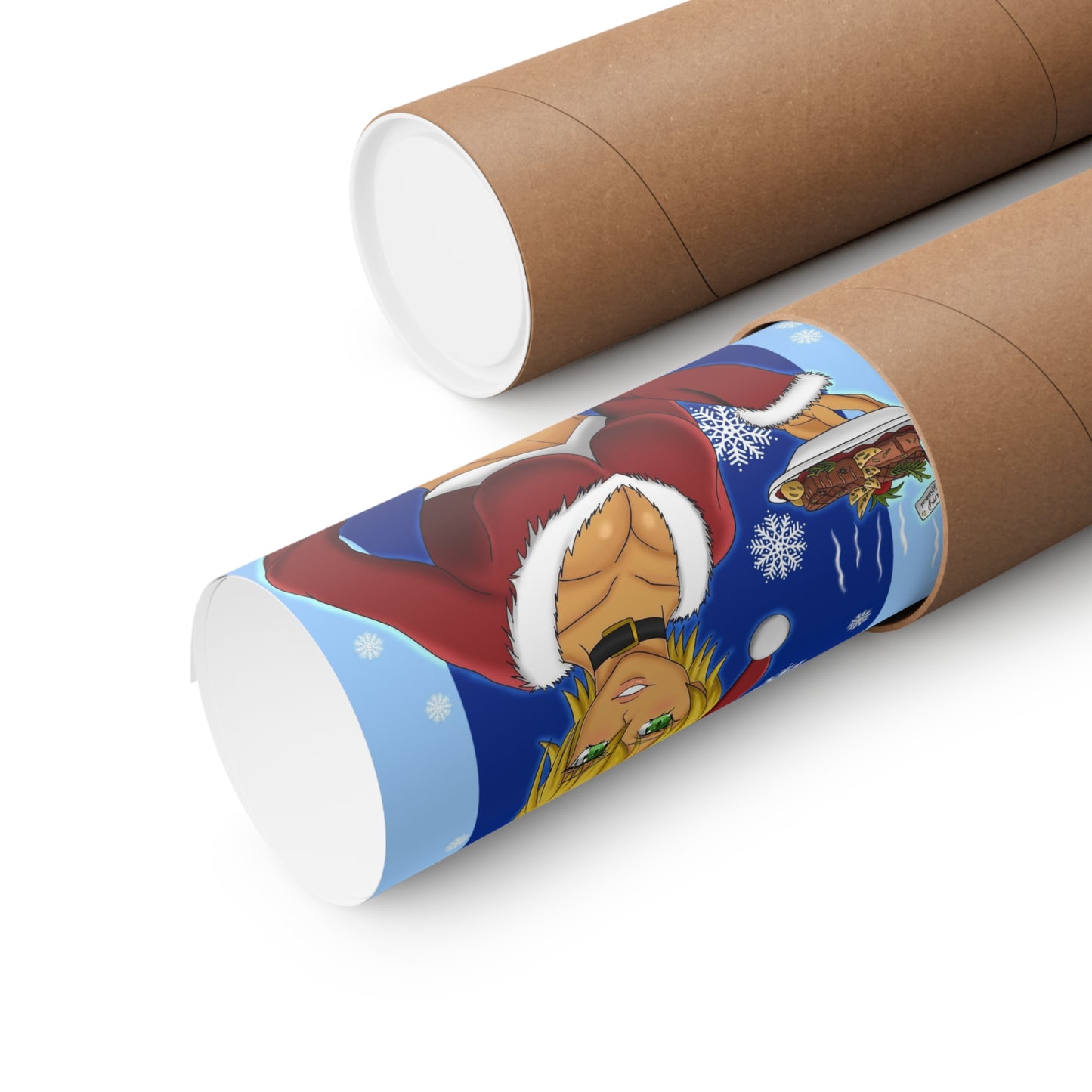 Santa Cook Poster