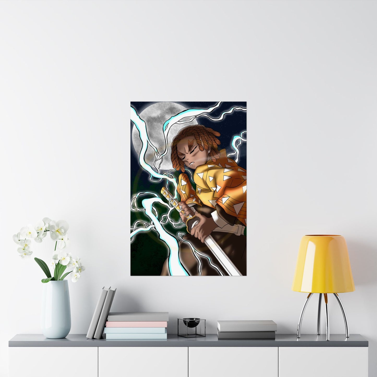 Melanin Thunder Slayer Poster