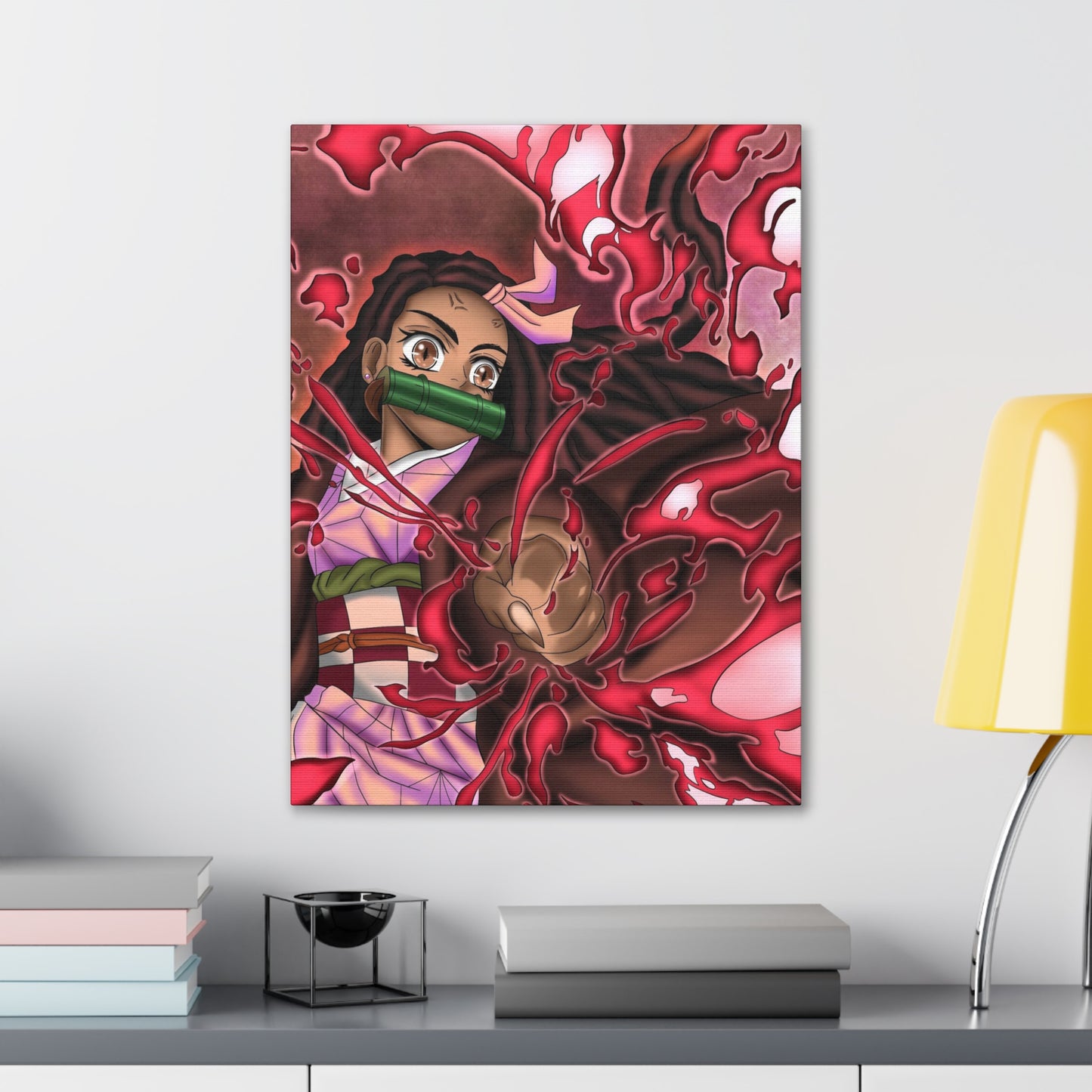 Demon Girl Melanin Edition Canvas