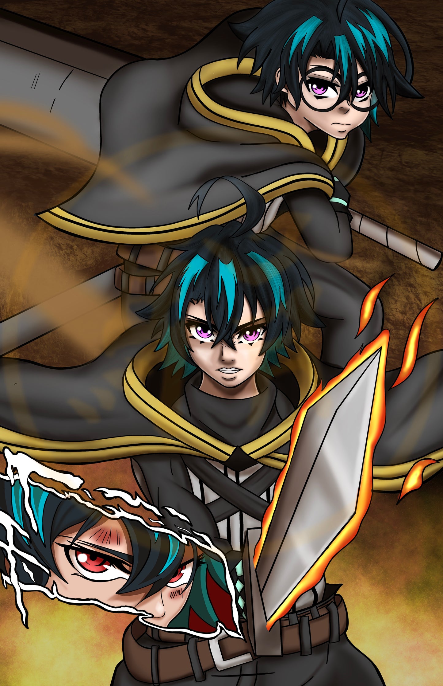 Magic Sword Master Print