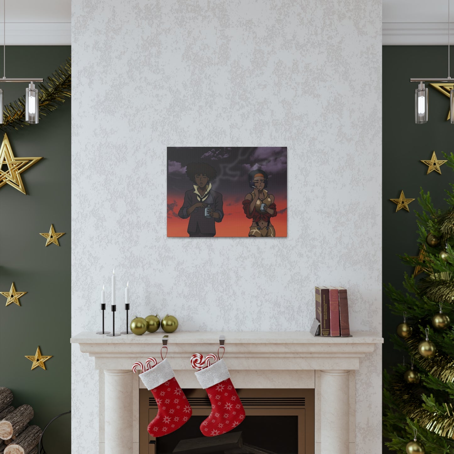 Cowboy Bebop Melanin Edition Canvas