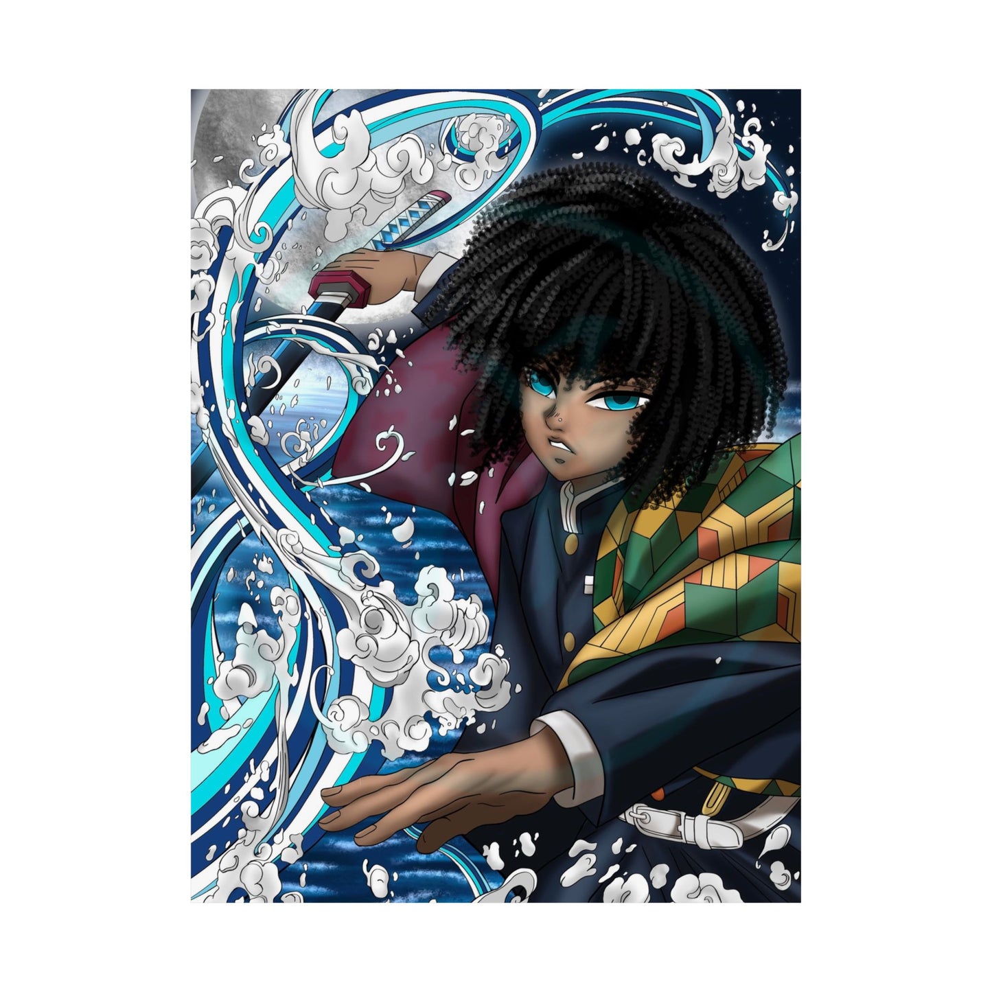 Melanin Water Slayer Poster