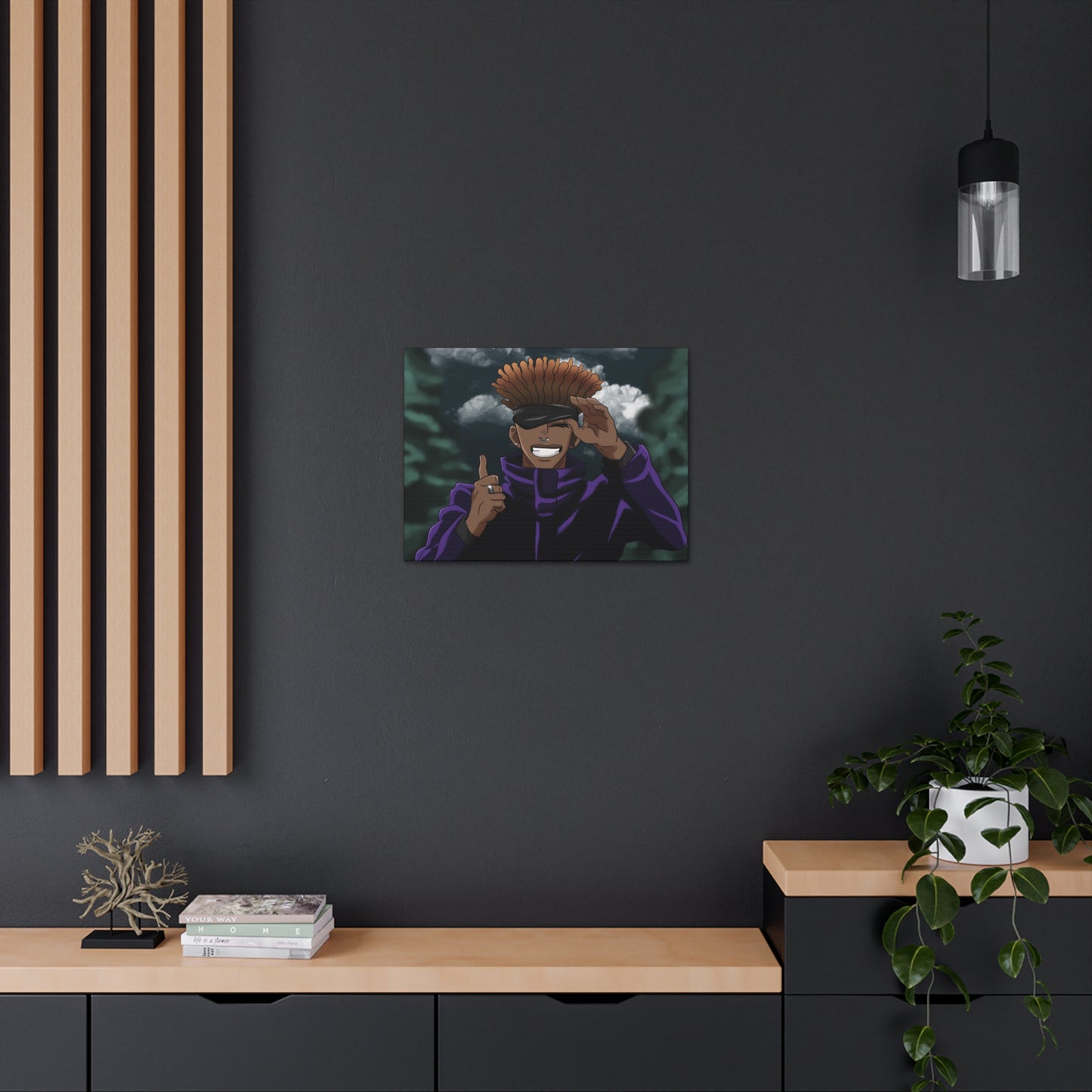 Six Eyes User (Melanin Edition) Canvas
