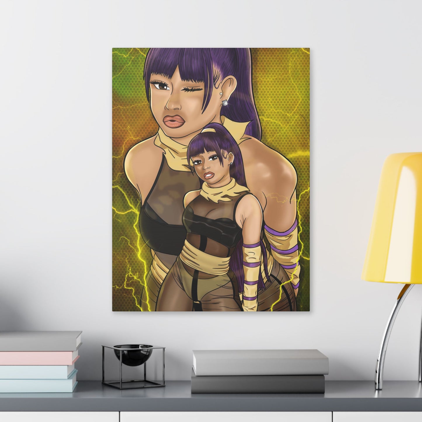 Yoruichi Thee Stallion Canvas