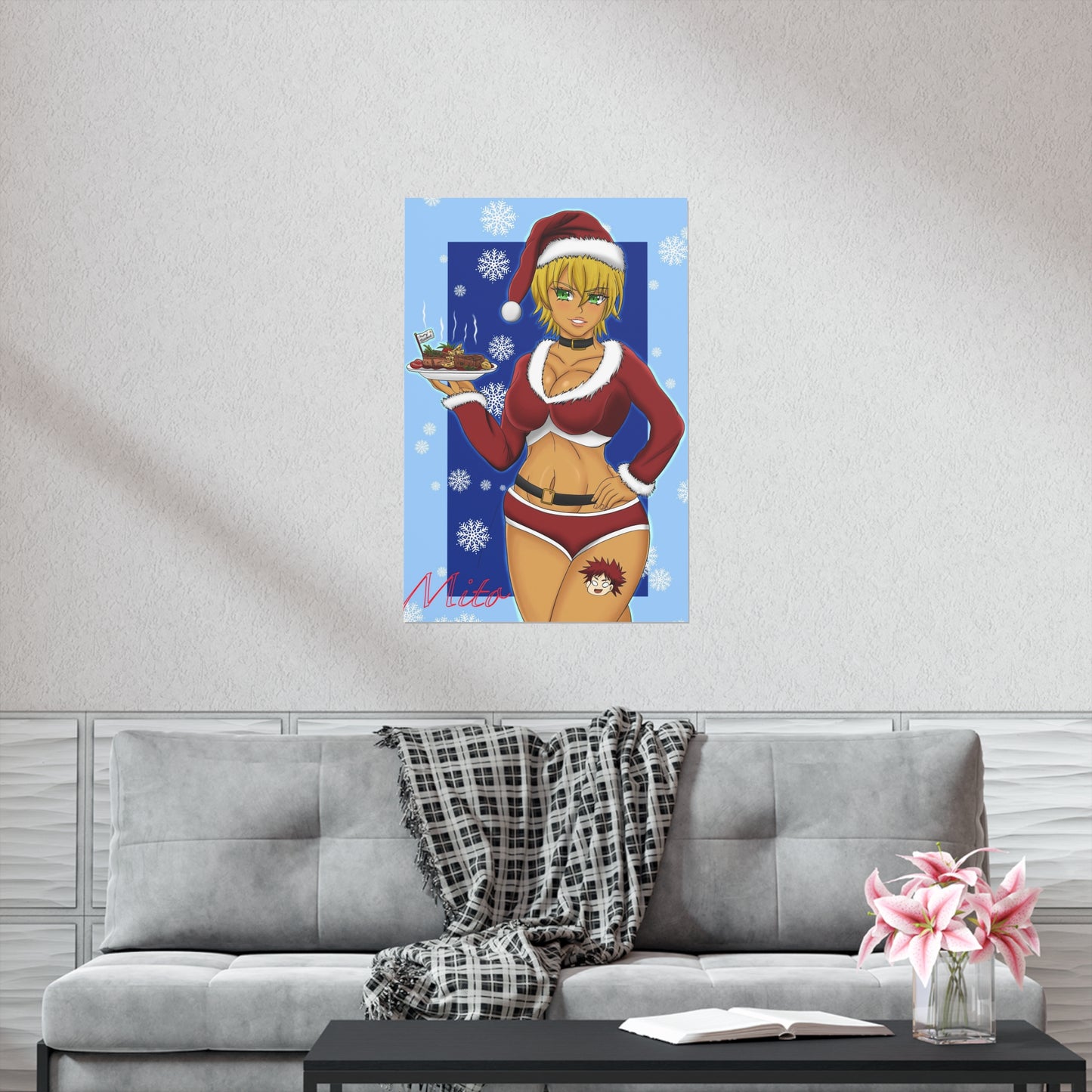 Santa Cook Poster