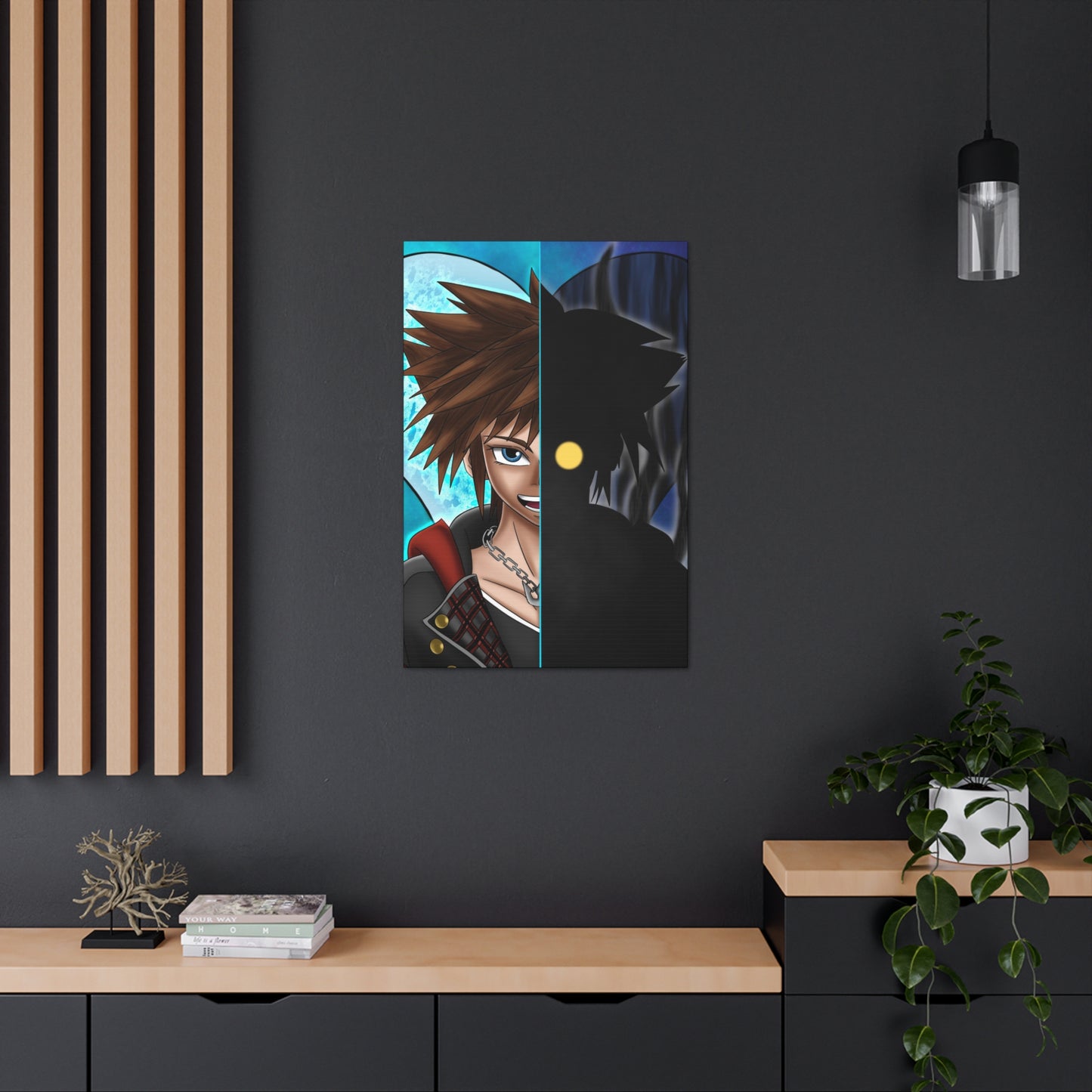 Sora X Heartless Canvas