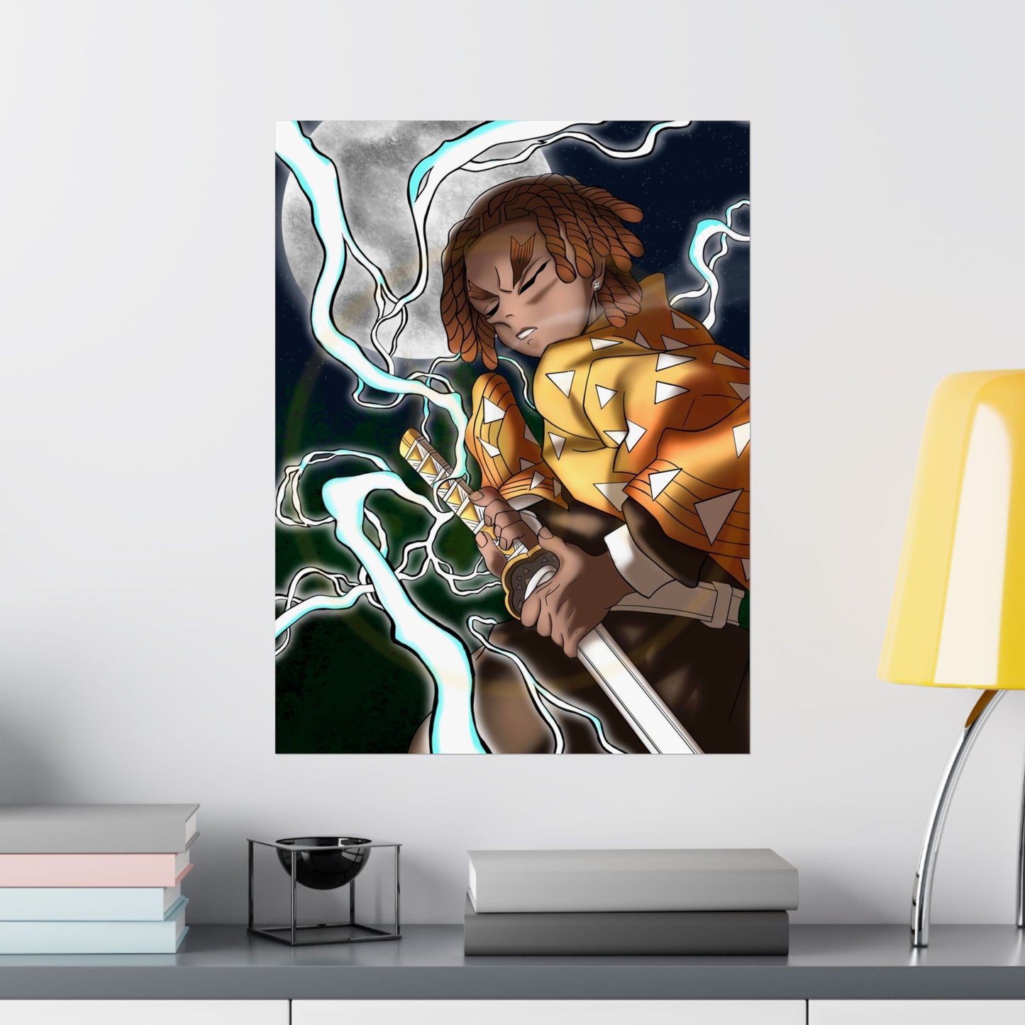 Melanin Thunder Slayer Poster