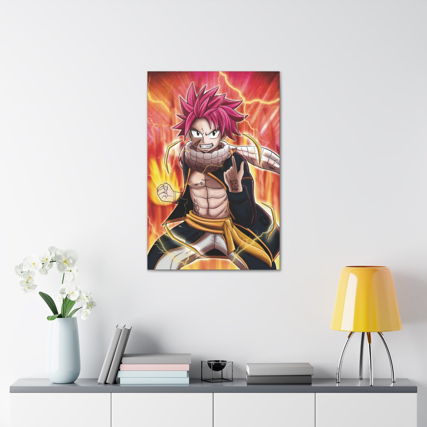 Fire Dragon Boy Canvas