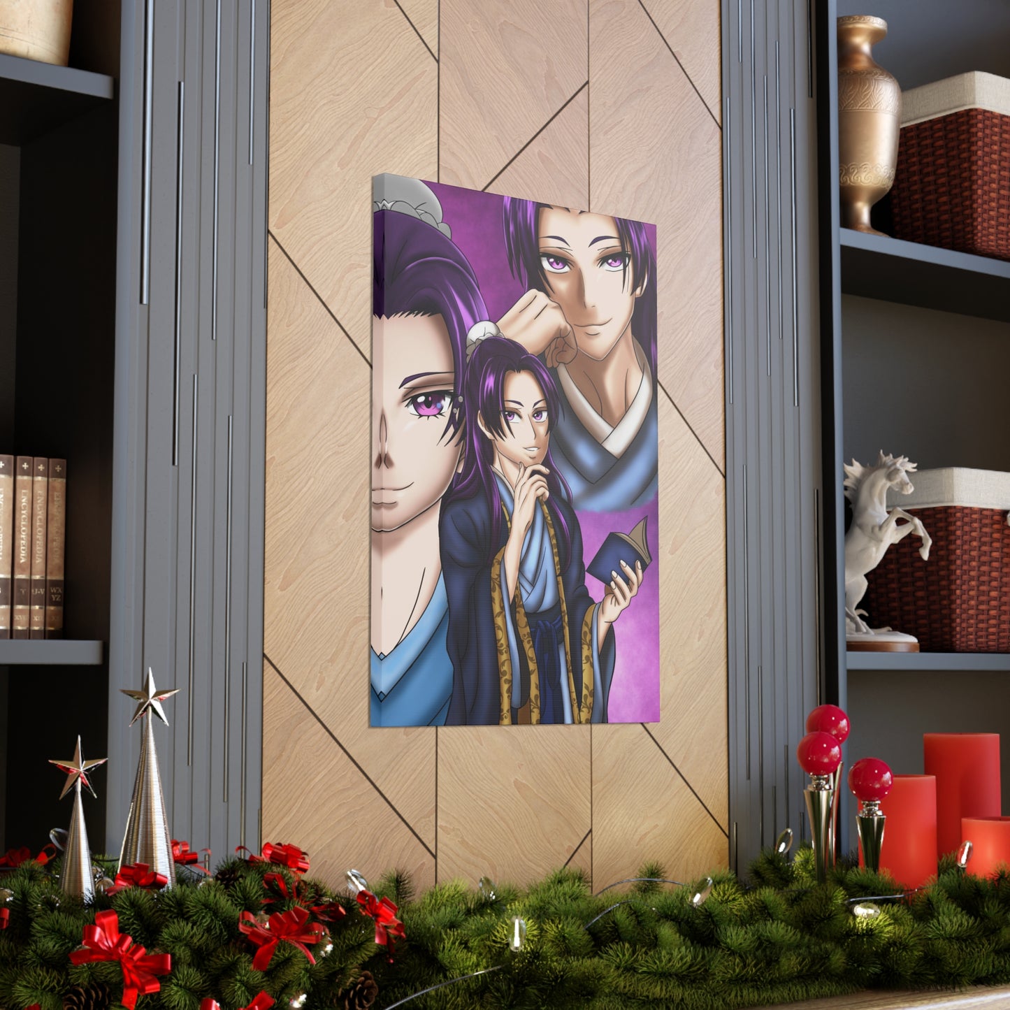 Purple Prince Canvas