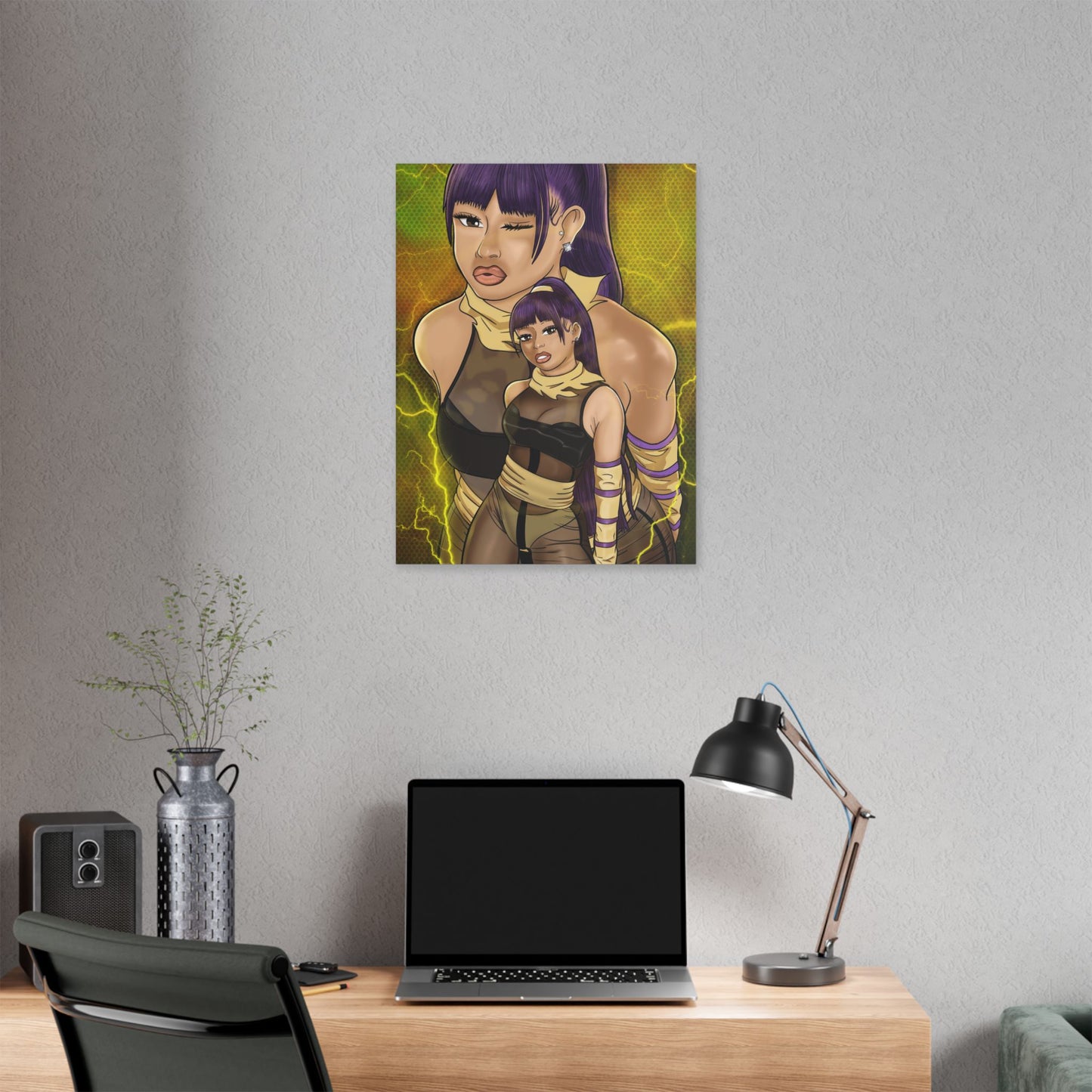 Yoruichi Thee Stallion Canvas
