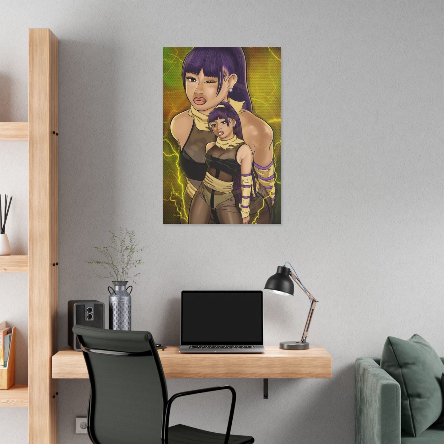 Yoruichi Thee Stallion Canvas