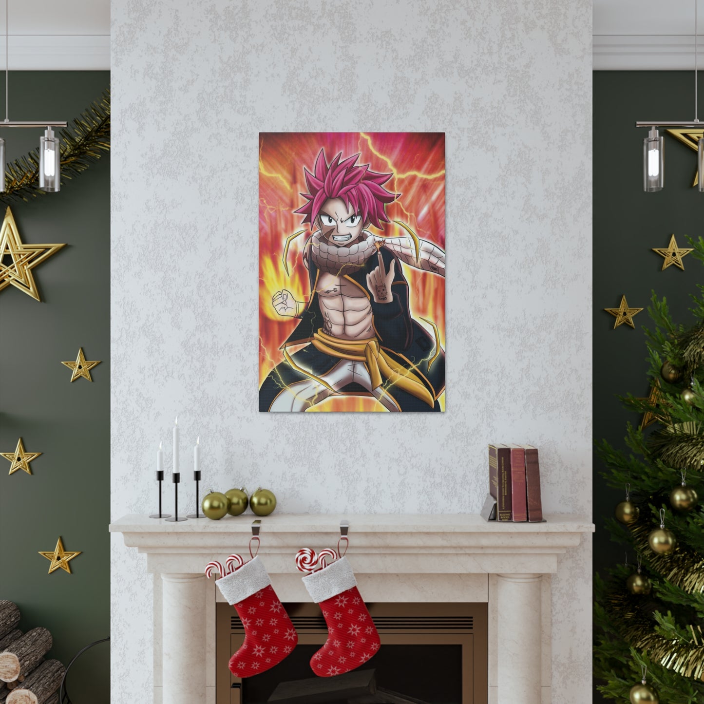 Fire Dragon Boy Canvas