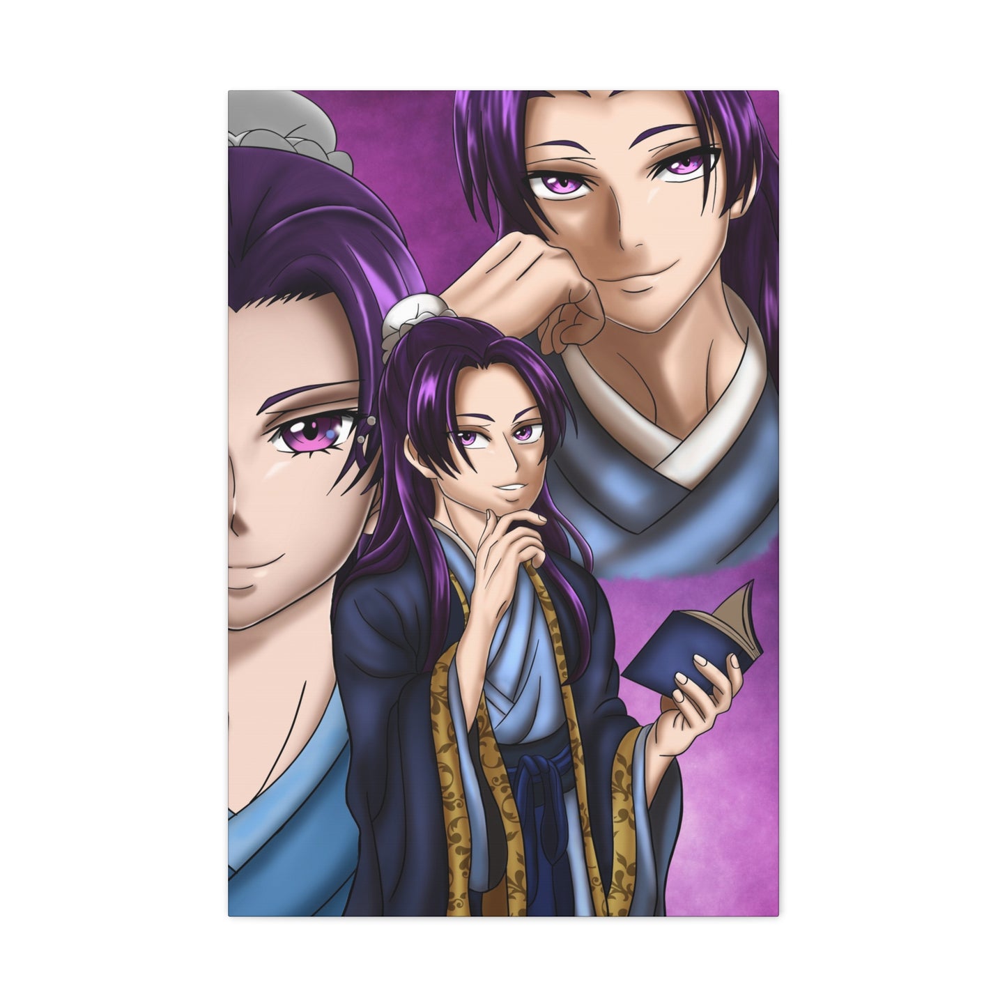 Purple Prince Canvas