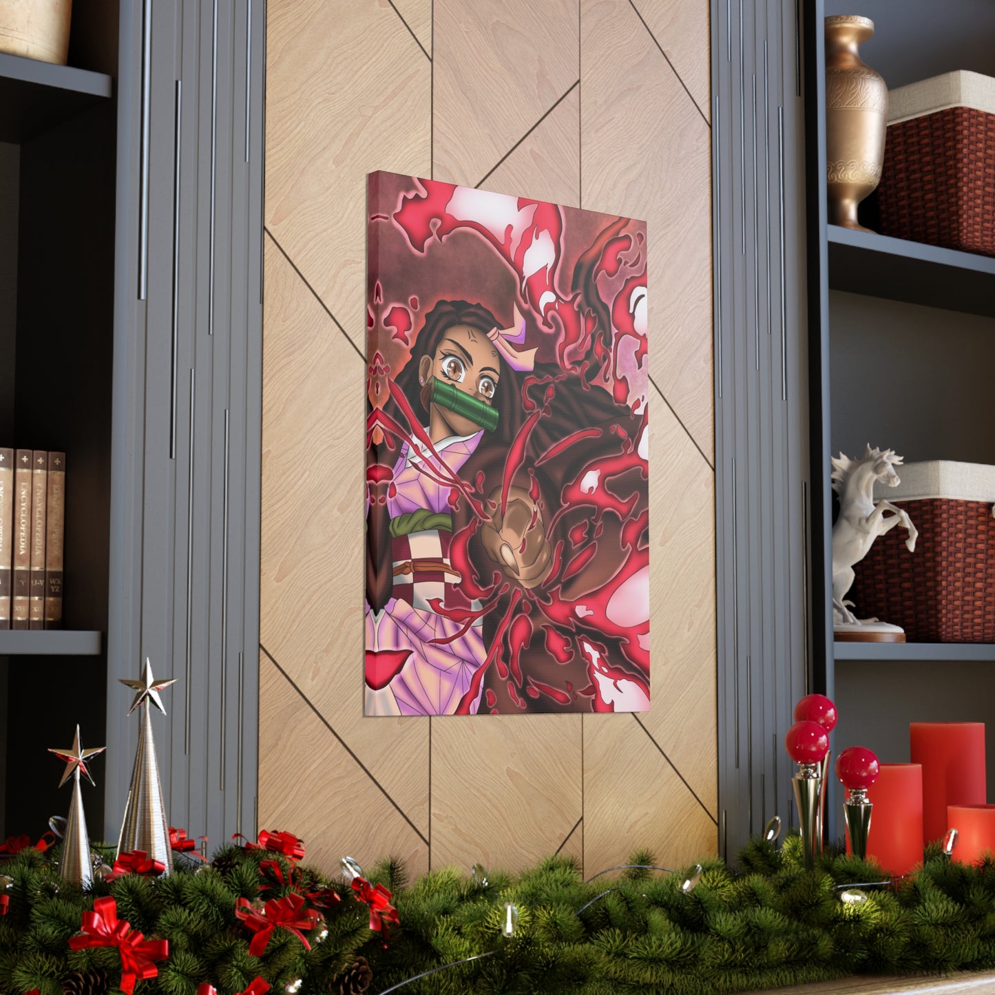 Demon Girl Melanin Edition Canvas